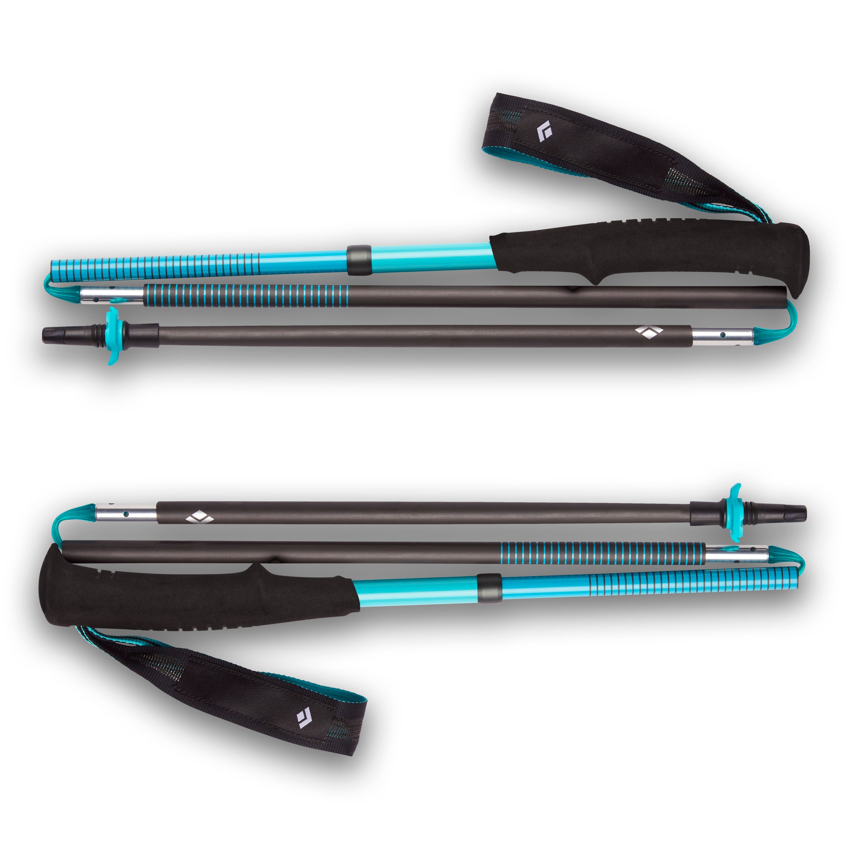 登山用品  -  distance carbon Z 100cm Distance Carbon FLZ Trekking/Running Poles – Black Diamond