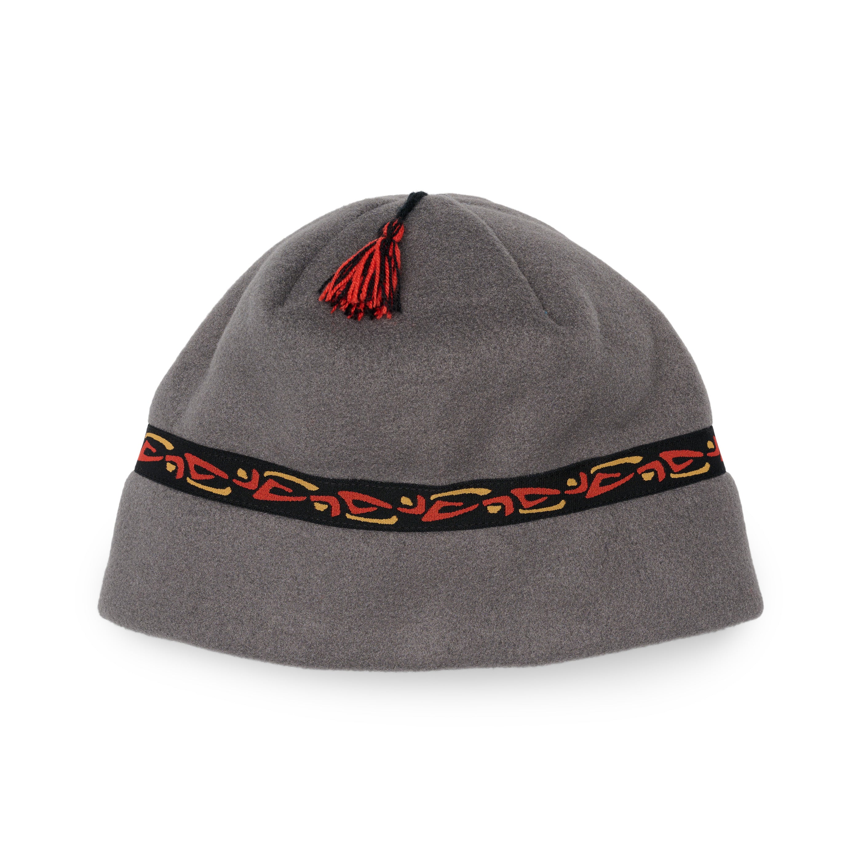 Nordic Fleece Tassel Beanie