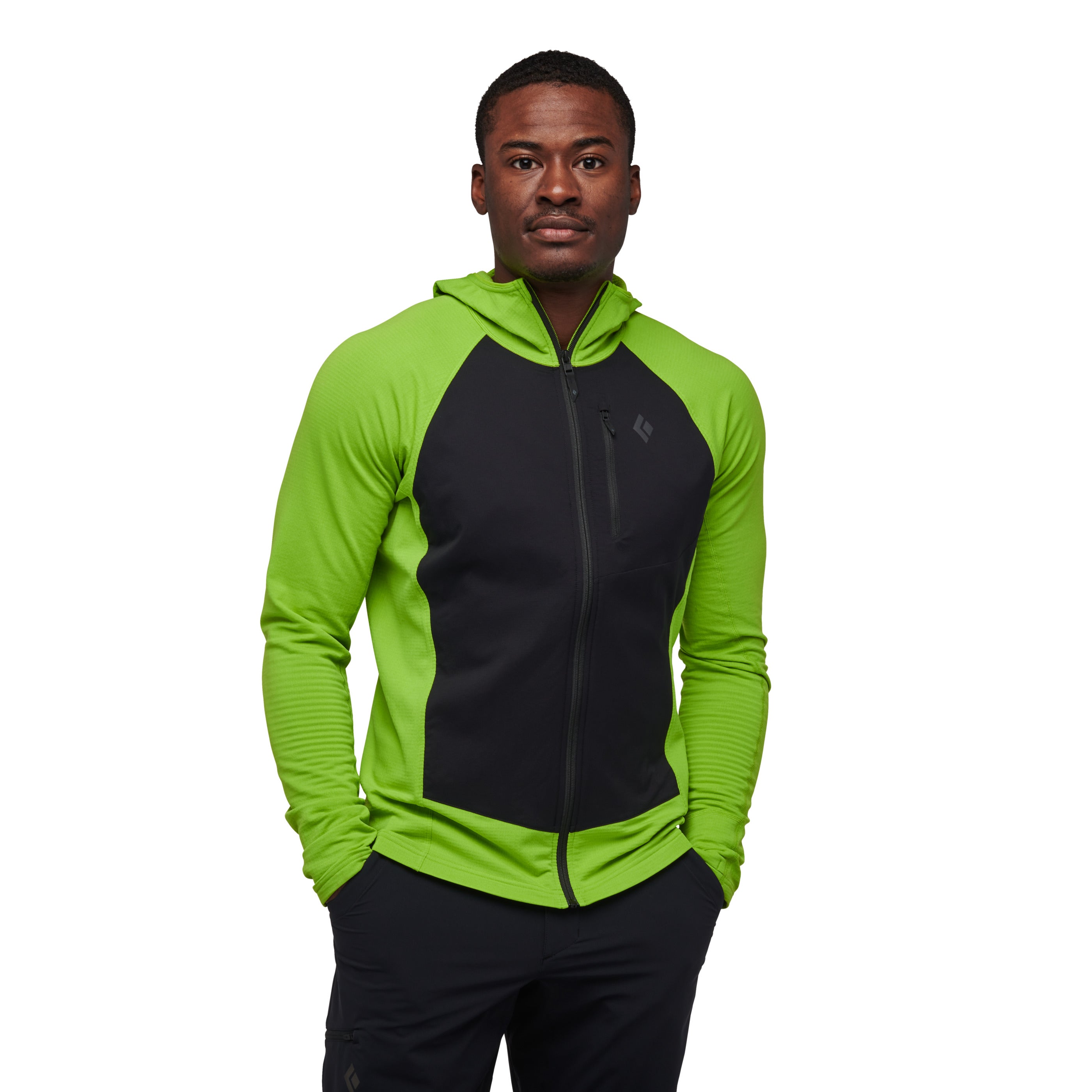 Men's Coefficient LT Hybrid Hoody – Black Diamond