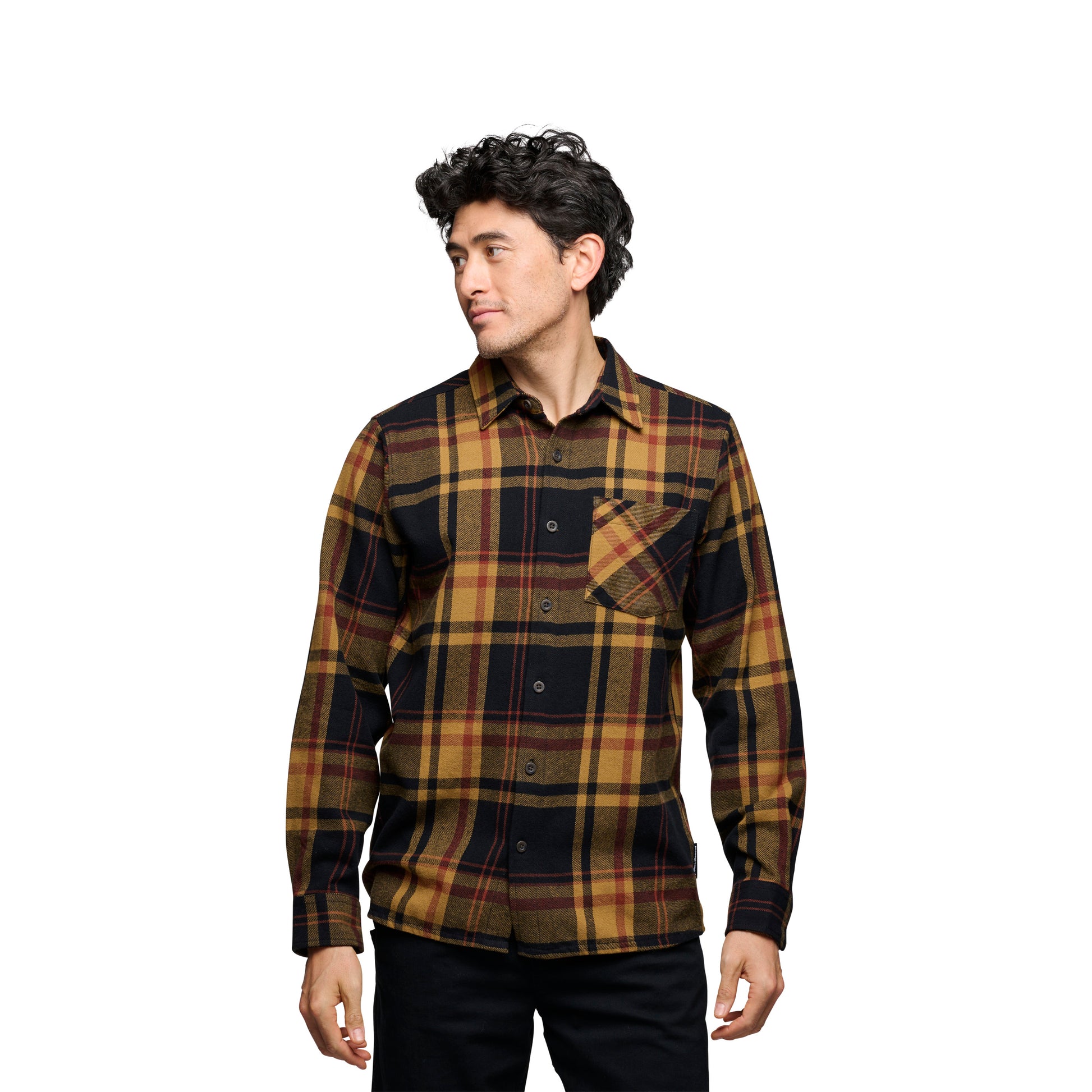 Black-Flax Plaid