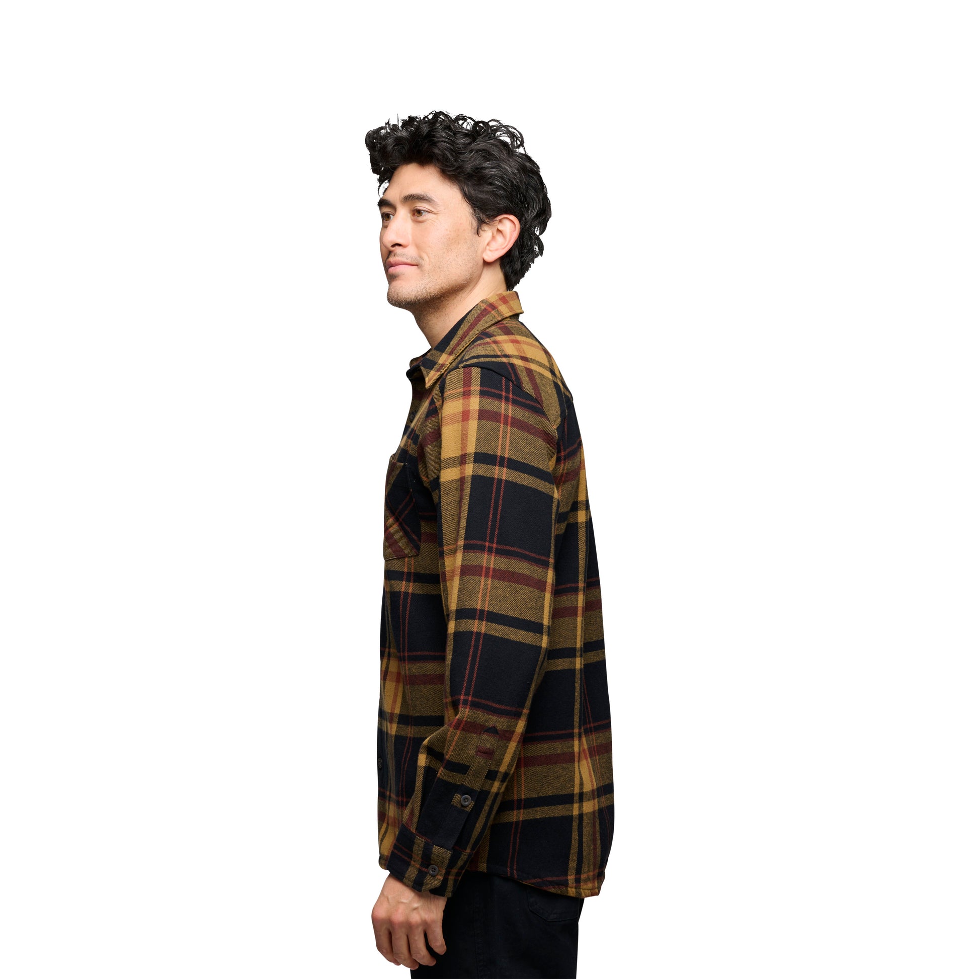 Black-Flax Plaid