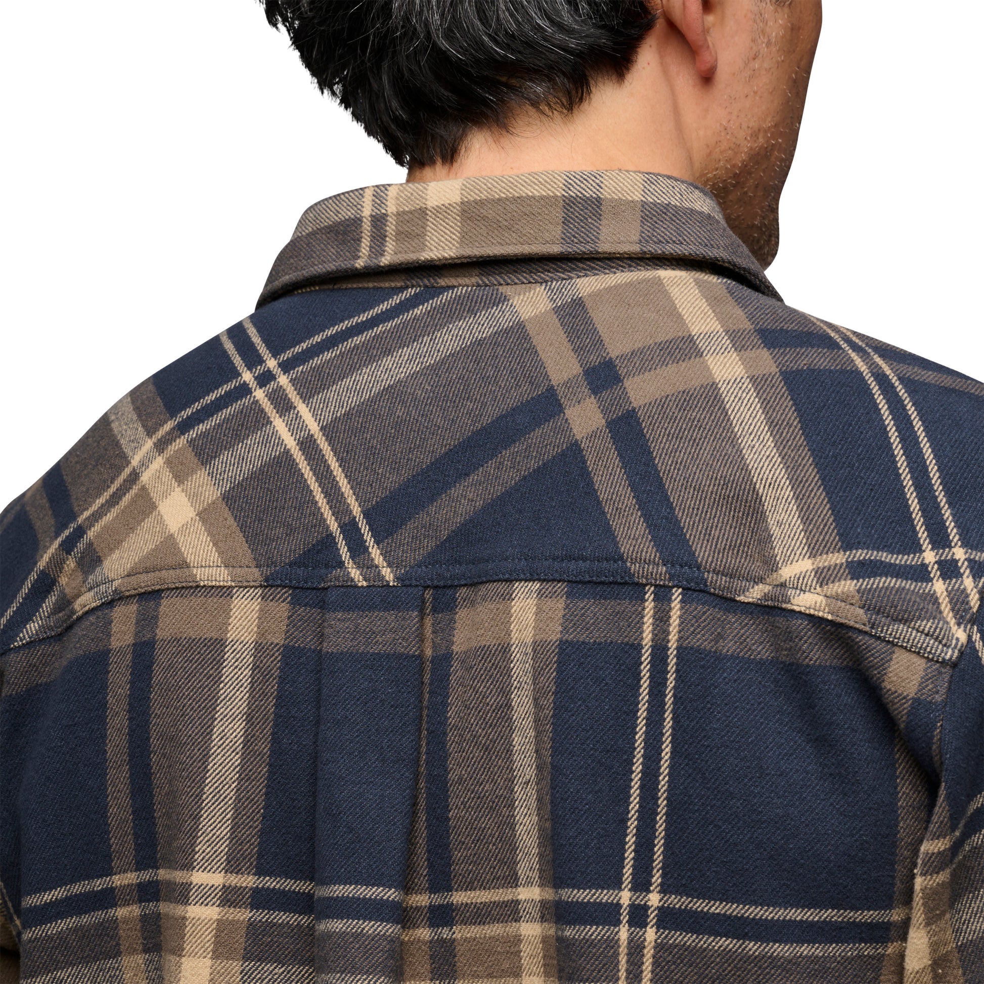 Charcoal-Walnut Plaid