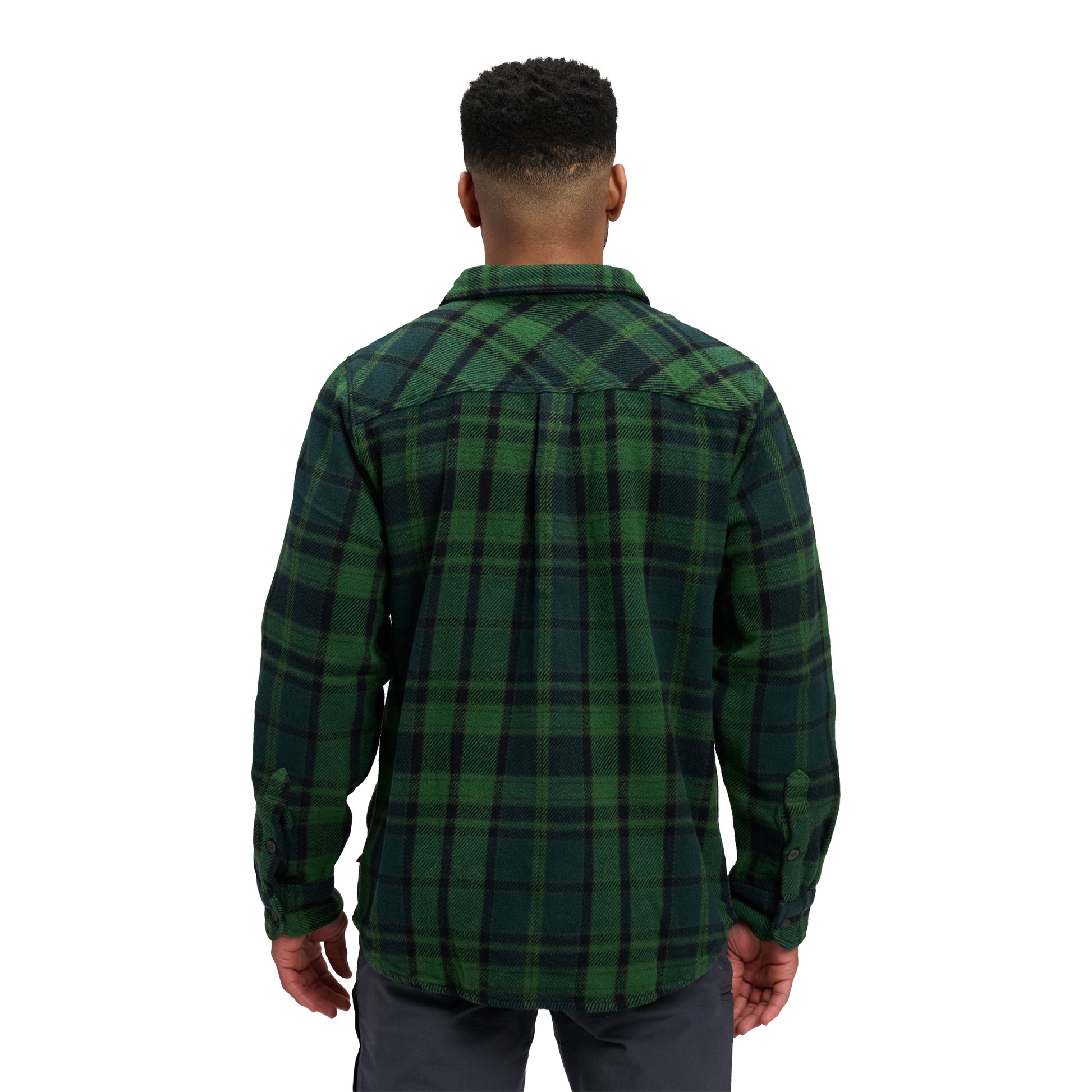 Palm Green-Anthracite Plaid