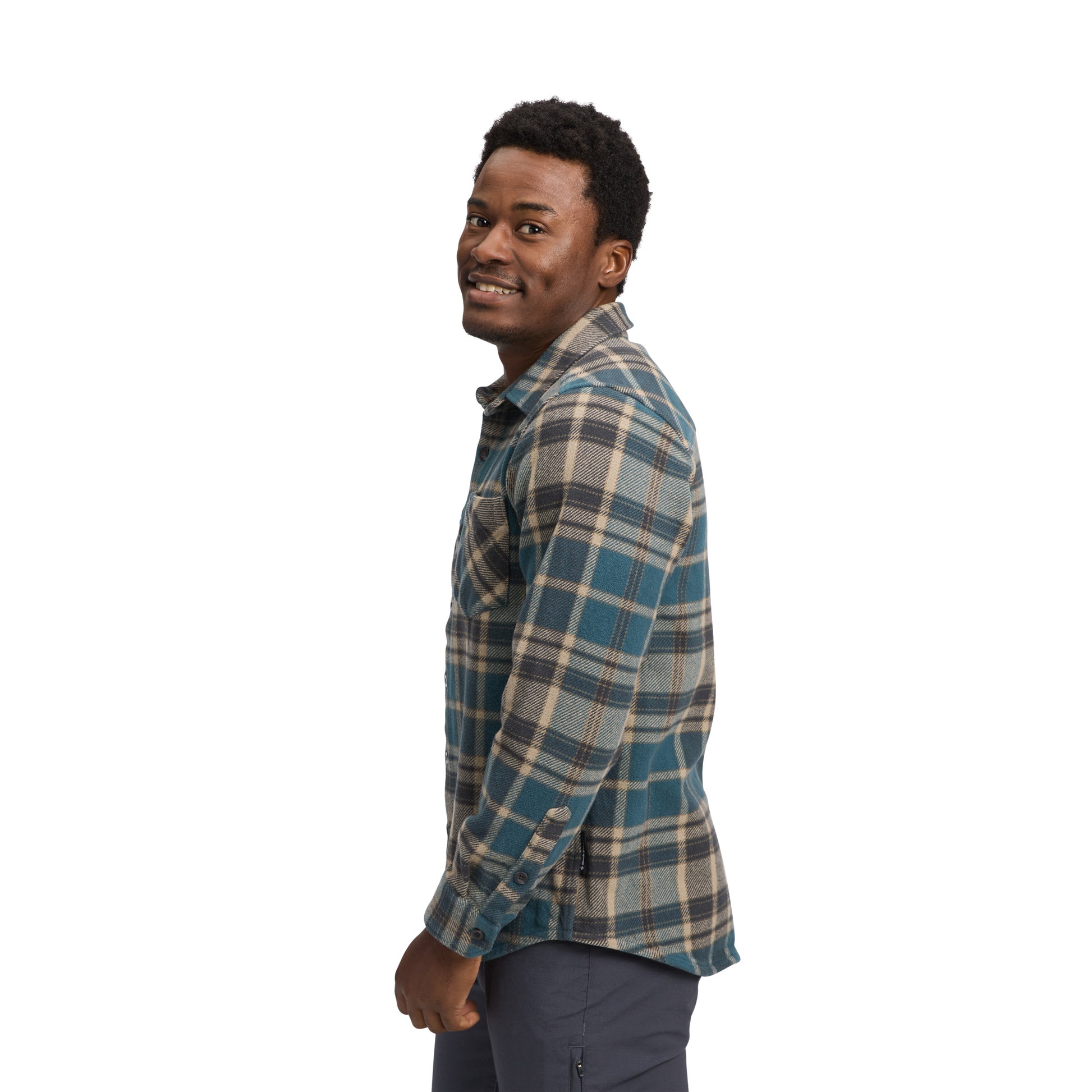 Midnight Blue-Charcoal Plaid