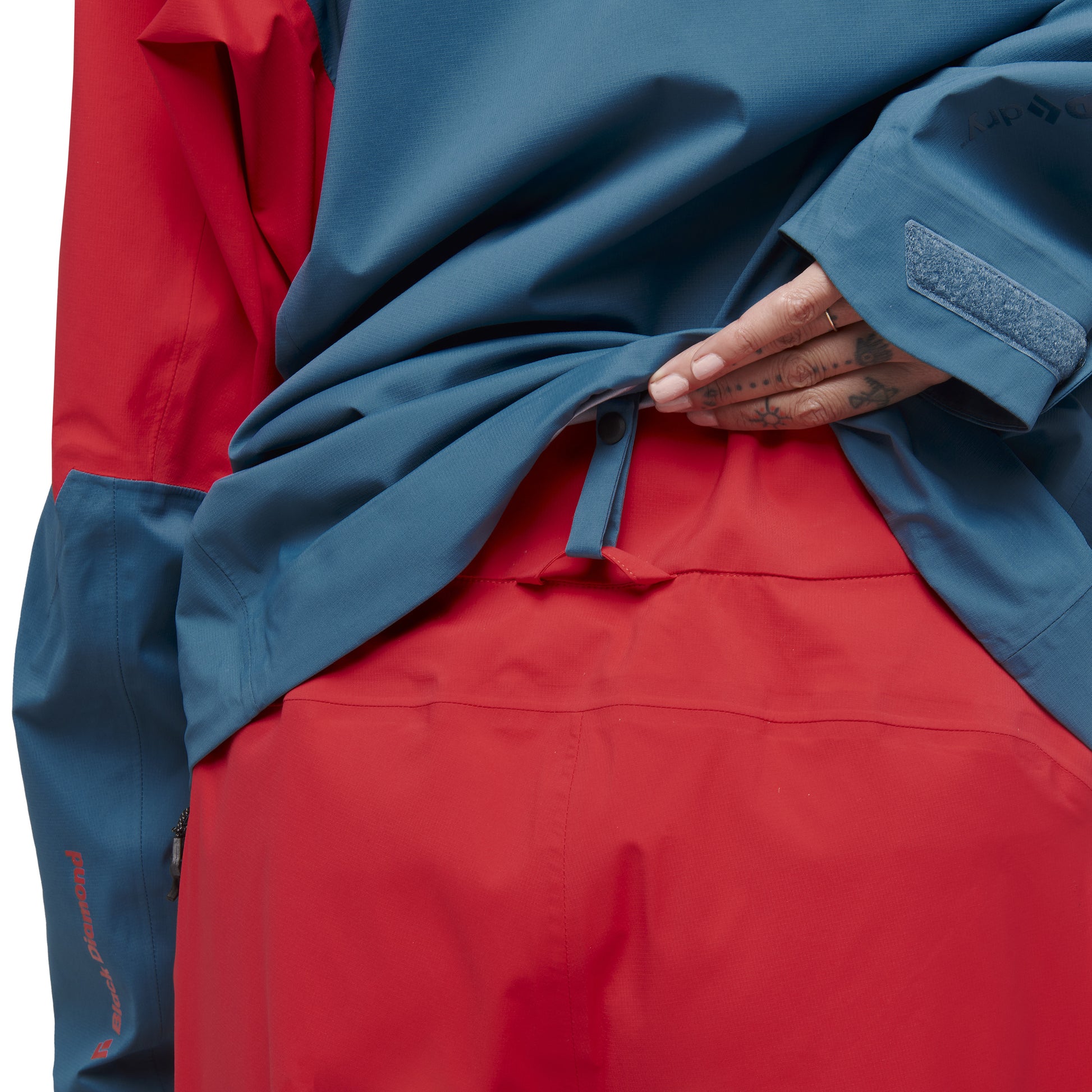 Coral Red-Creek Blue