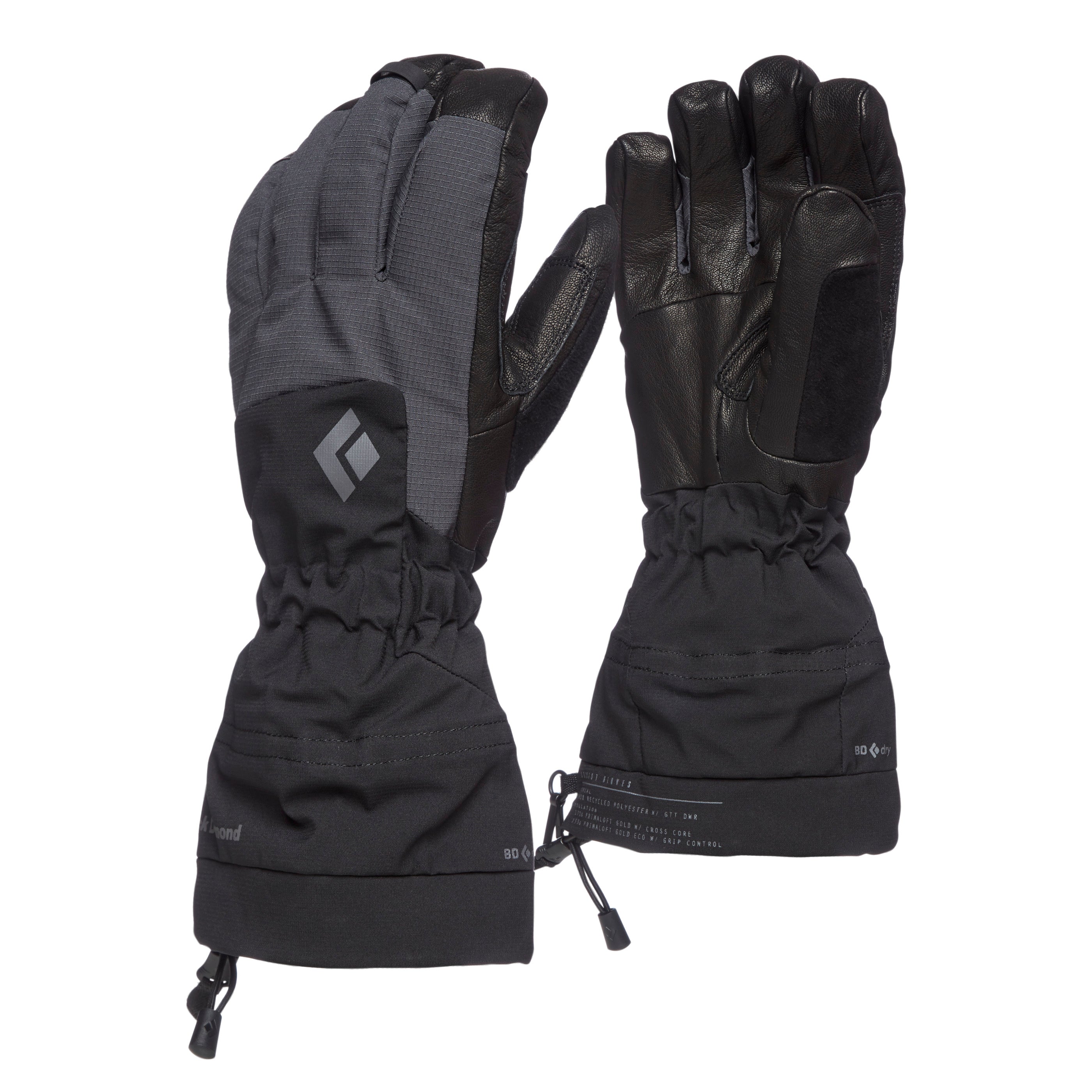black diamond unisex-adult handschuh Black Diamond Soloist Gloves Black / L