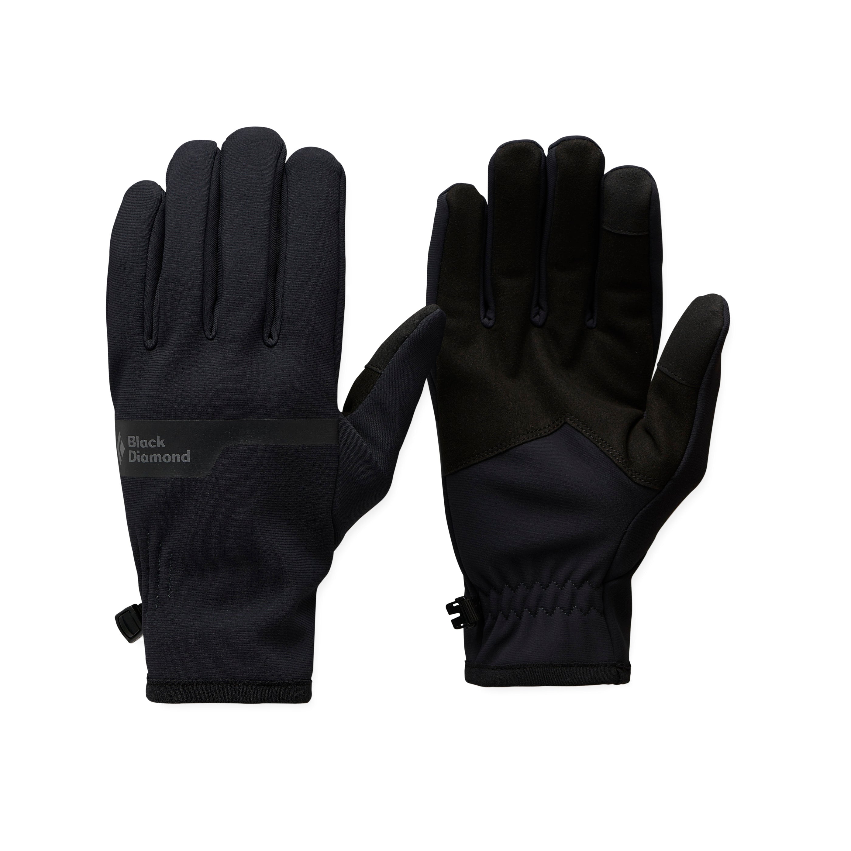 Black Diamond Everyday Softshell Gloves Black