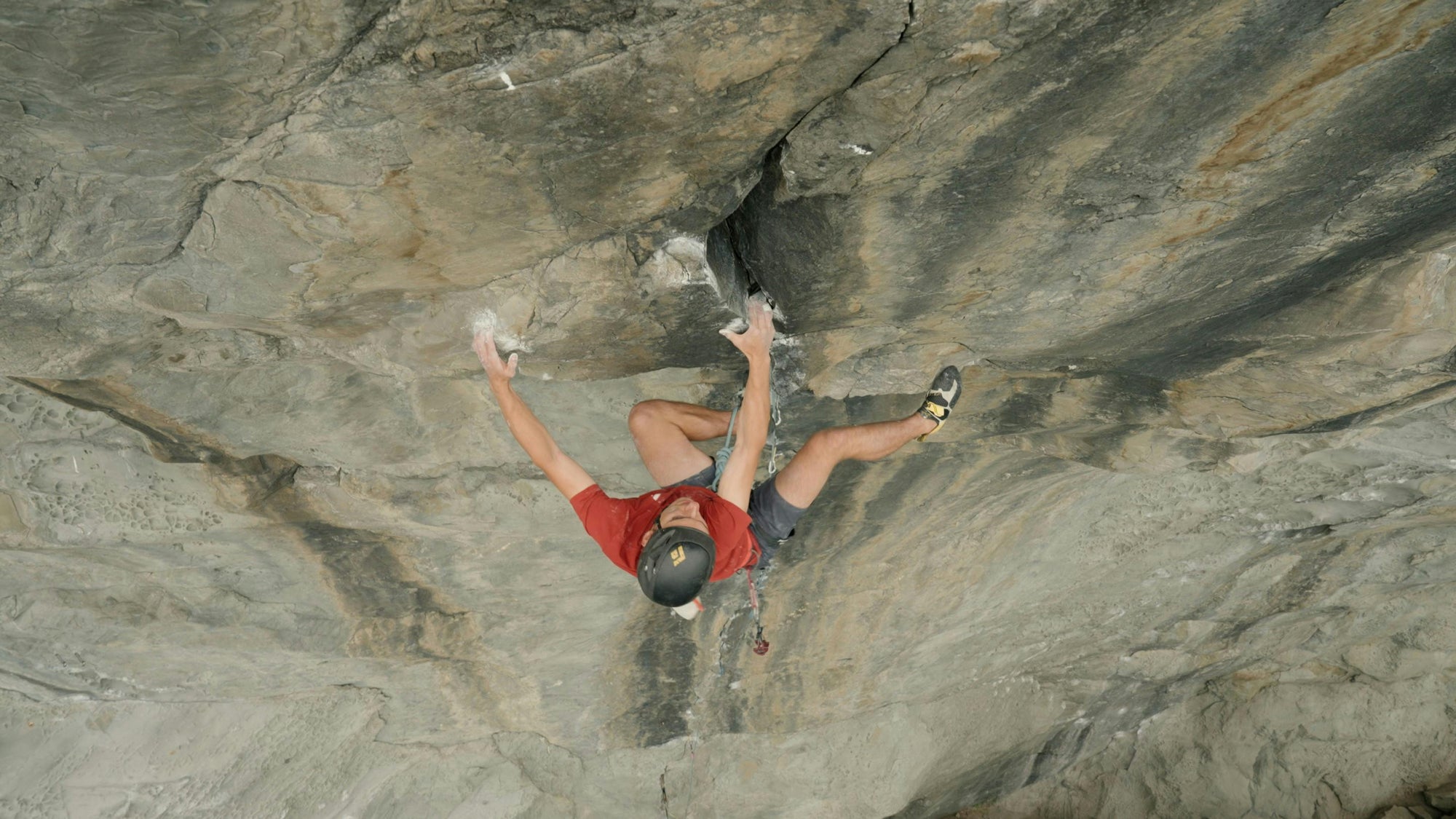 Connor Herson: Sending Blackbeard’s Tears (5.14c trad)