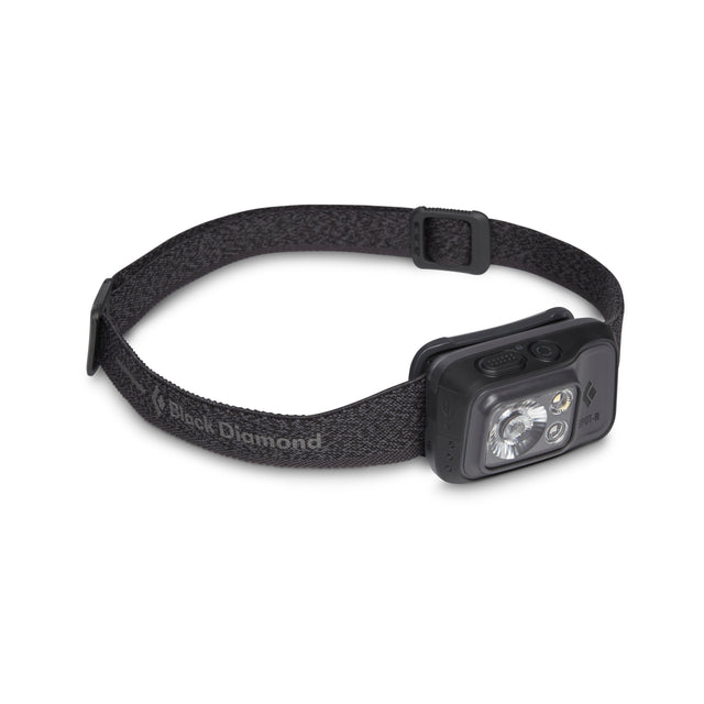 Black Diamond Spot 400-R rechargeable headlamp in Graphite