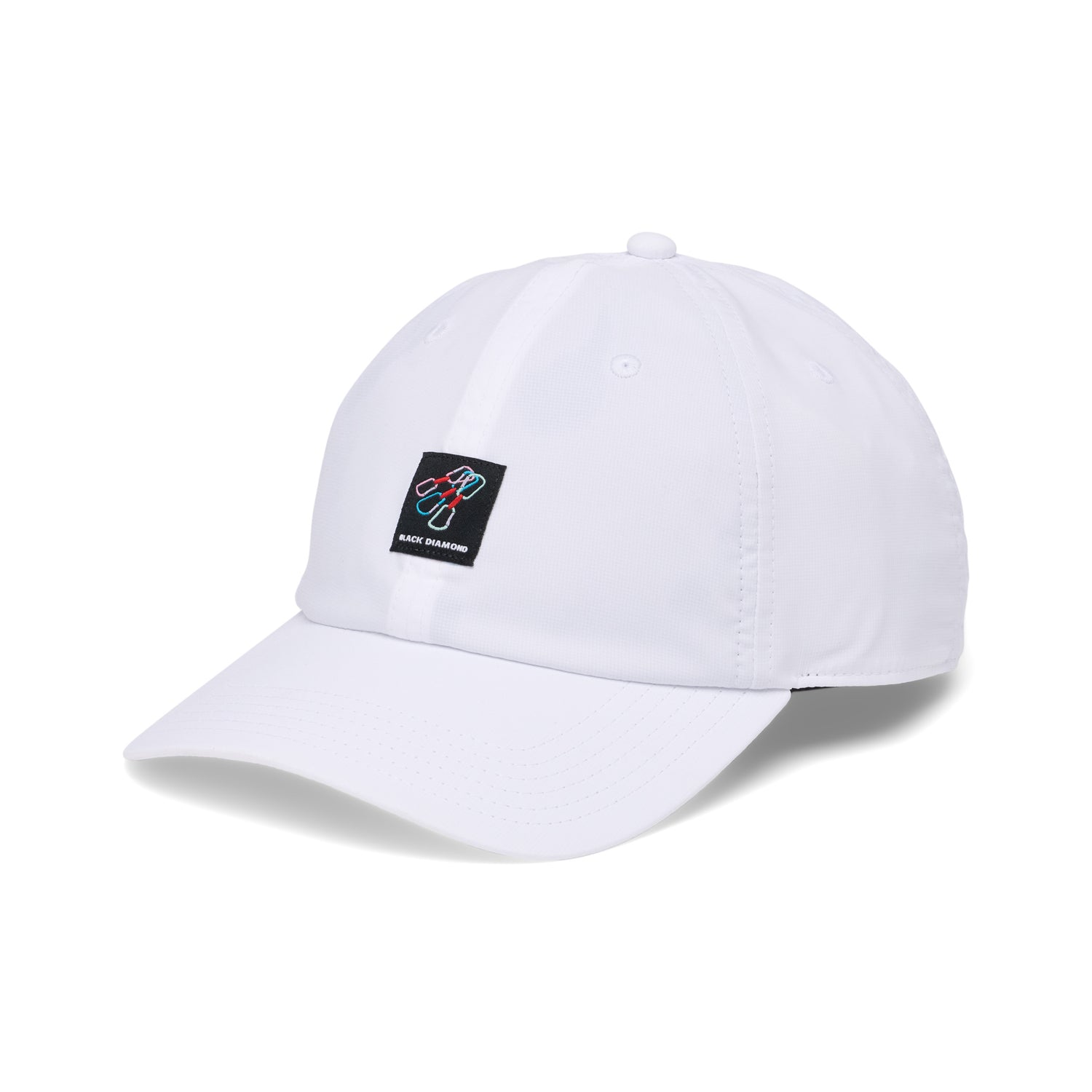 White-Black Woven Quickdraws Patch