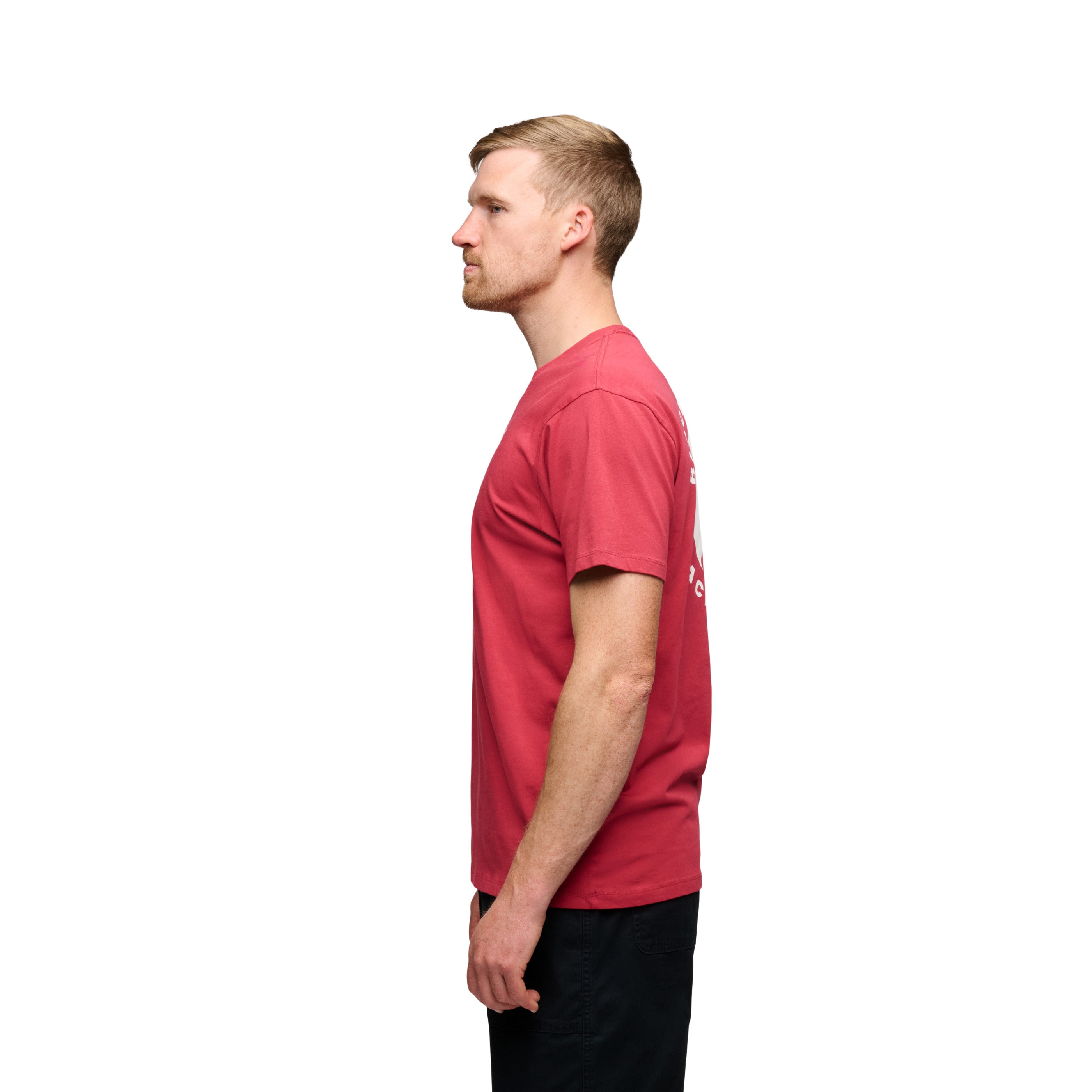 Mineral Red ~ Model is 6' 0" | Chest 40" | Waist 32" | Size Medium/32 