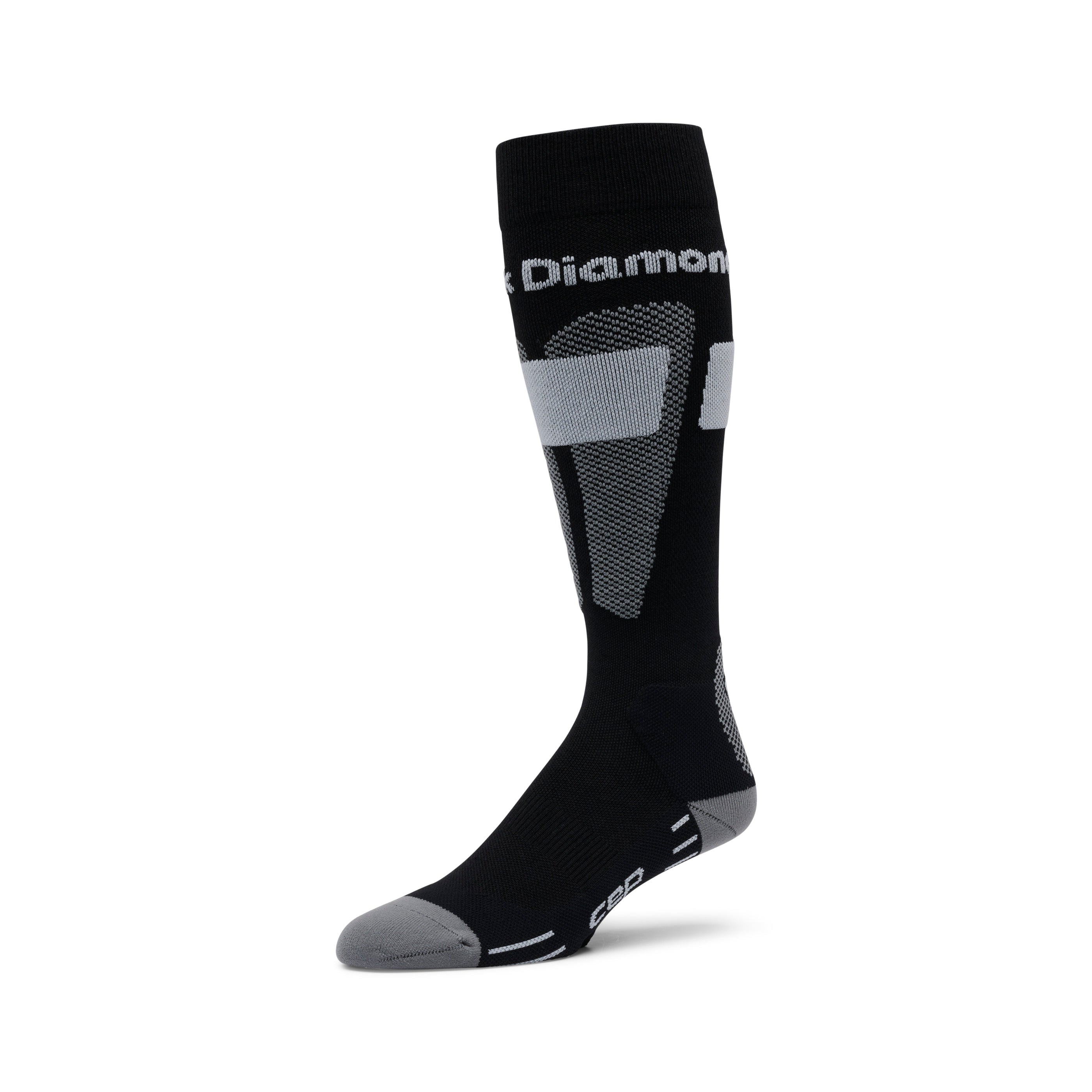 Black Diamond BD Merino Compression Ski Socks, Black / S