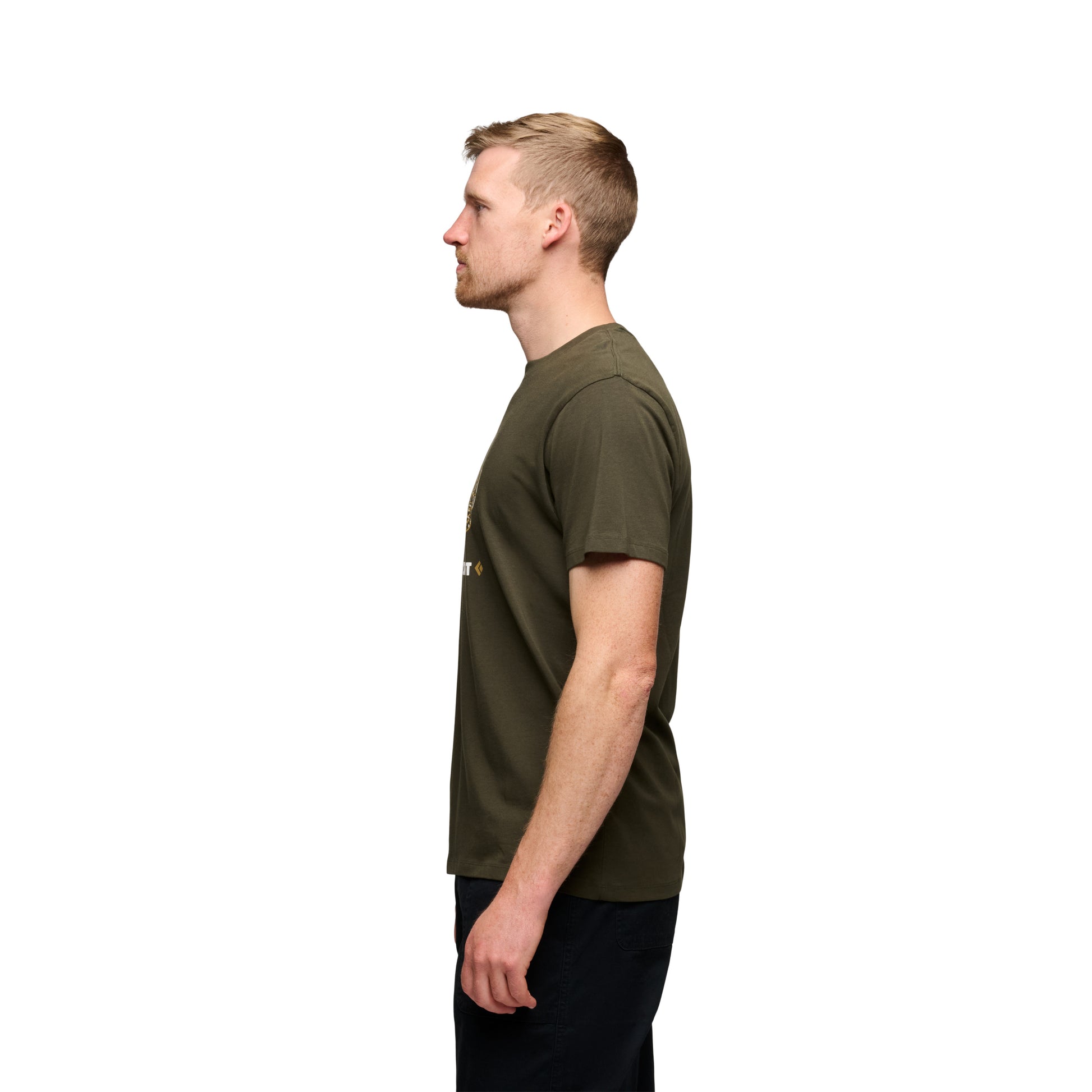 Dark Moss ~ Model is 6' 0" | Chest 40" | Waist 32" | Size Medium/32 