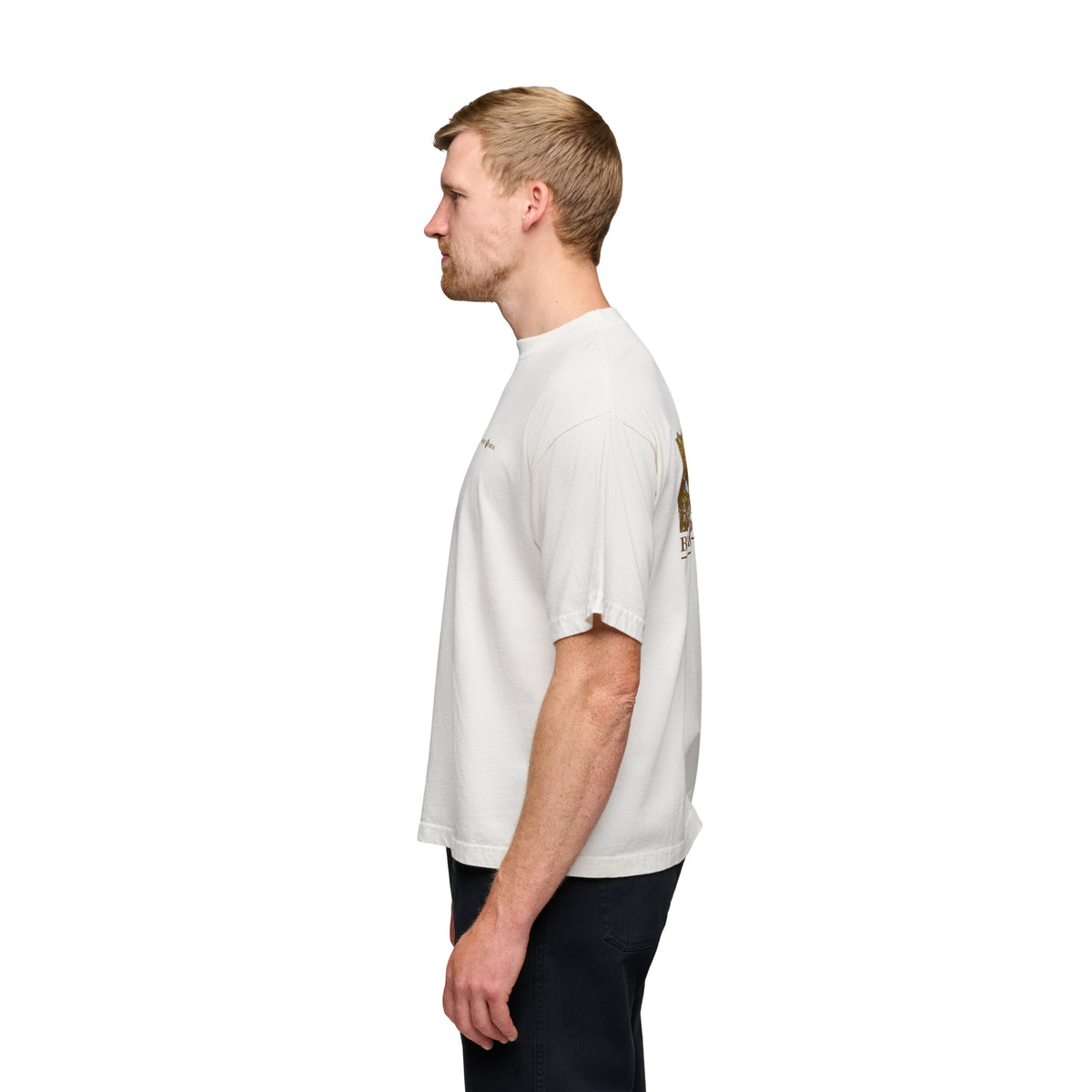 Off White ~ Model is 6' 0" | Chest 40" | Waist 32" | Size Medium/32 