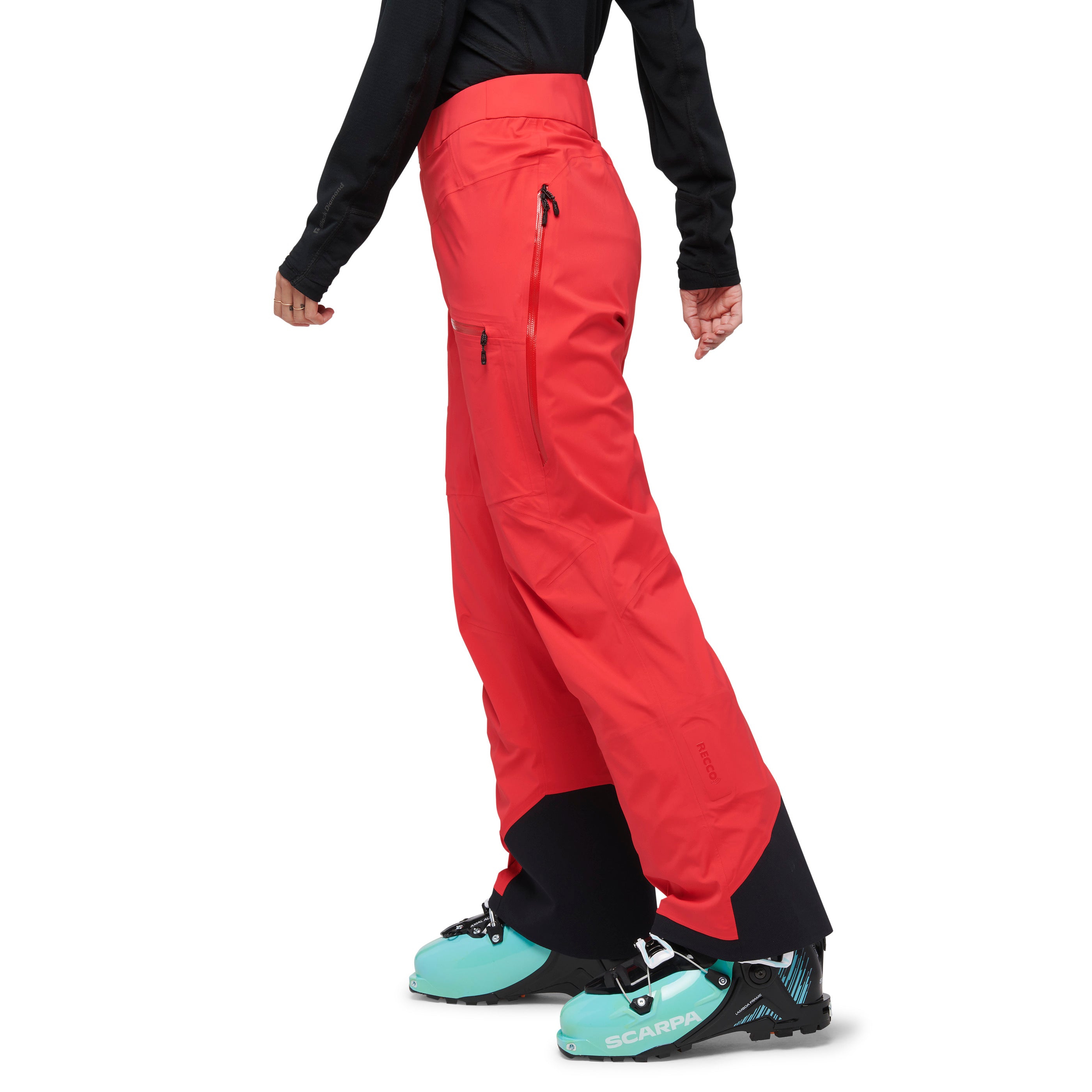 Coral Red ~ Model is 5' 7" | Waist 25" | Size Small/6 