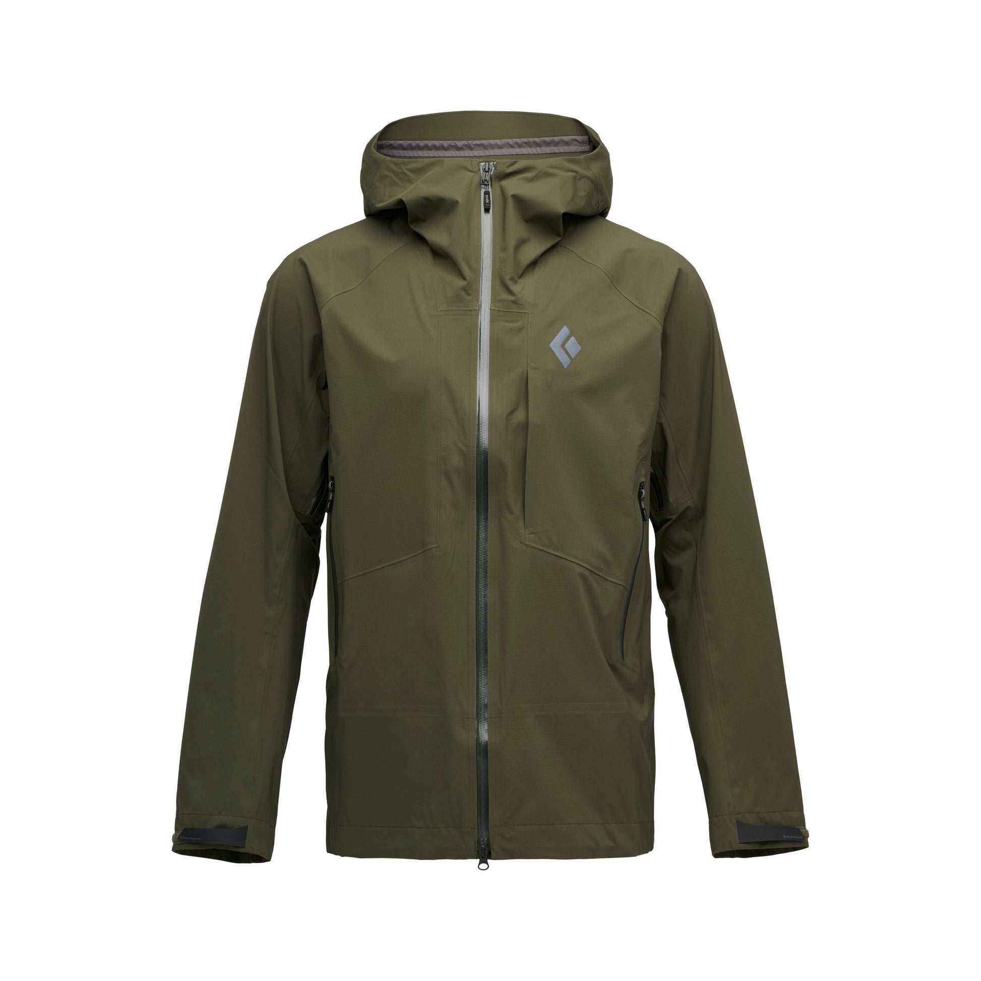 Black Diamond Men's Highline Stretch Shell, Dark Moss / L