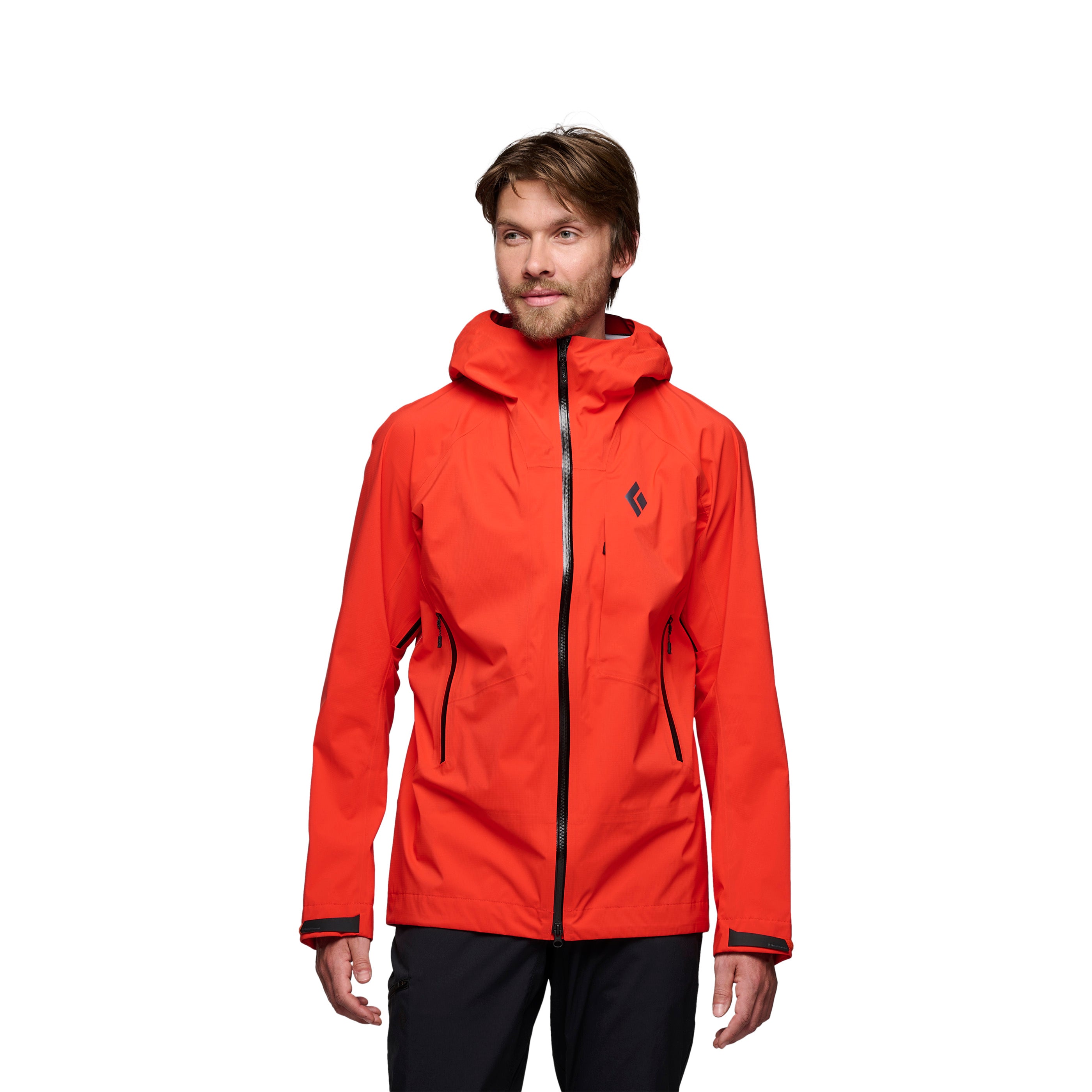 black diamond rain gear Black Diamond Men's Highline Stretch Shell, Dark Moss / L