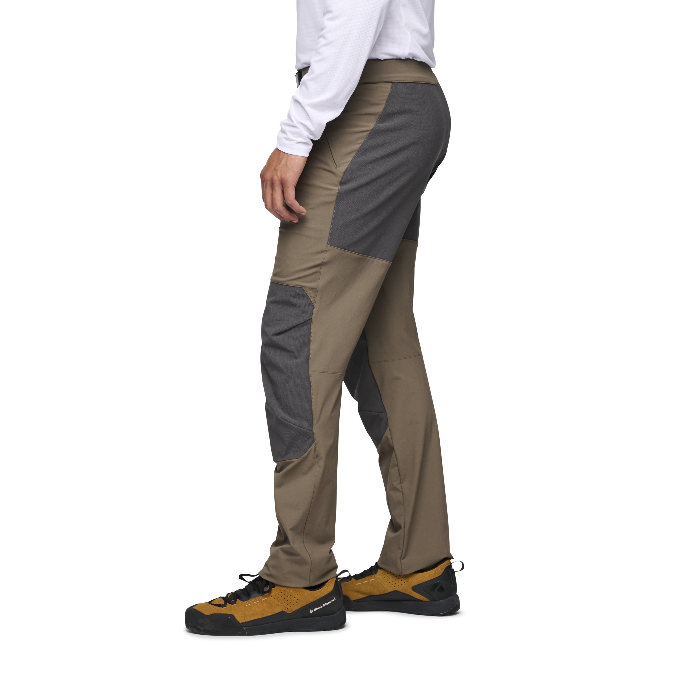 Walnut-Anthracite ~ Model is 6' 1" | Waist 32" | Size Medium/32 