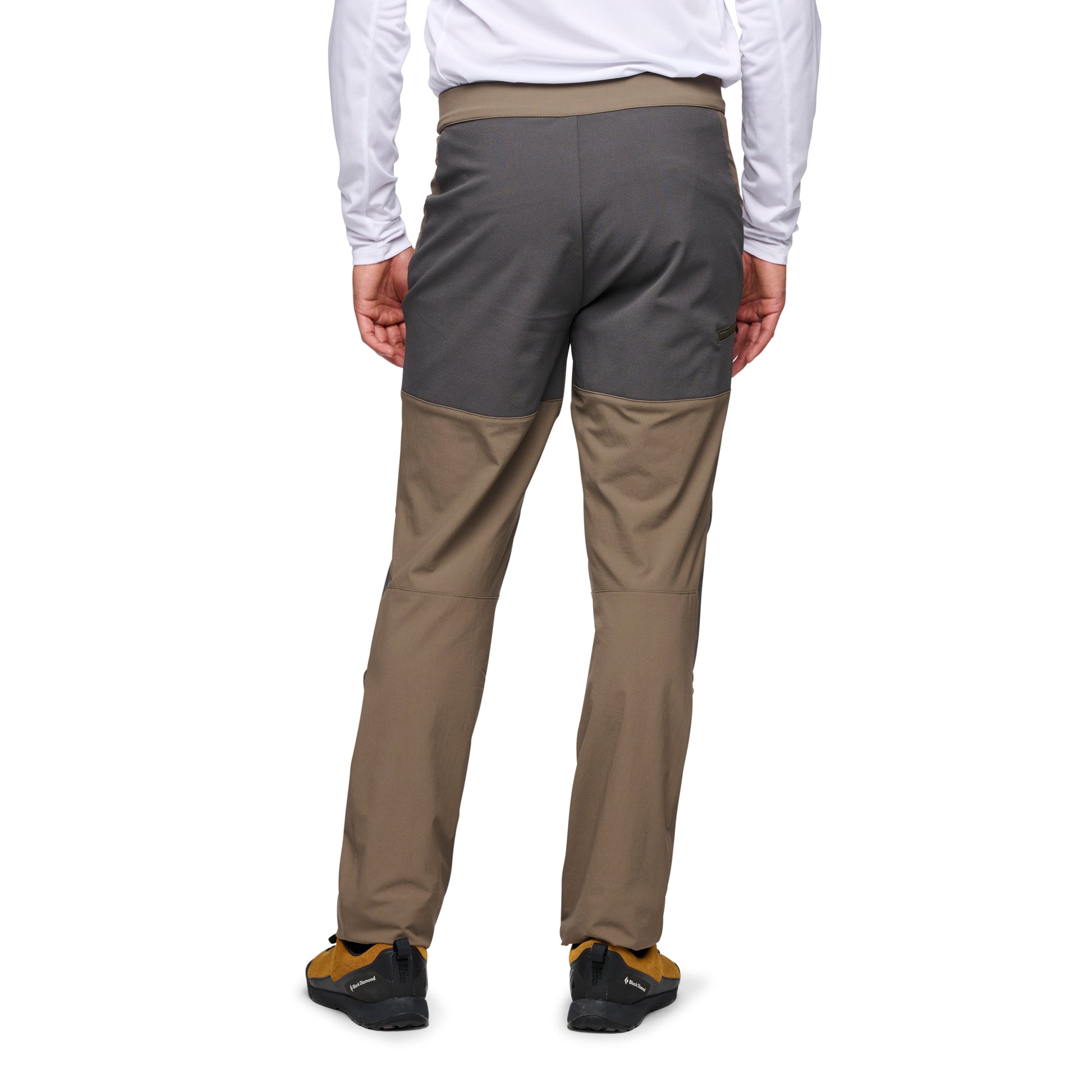 Walnut-Anthracite ~ Model is 6' 1" | Waist 32" | Size Medium/32 
