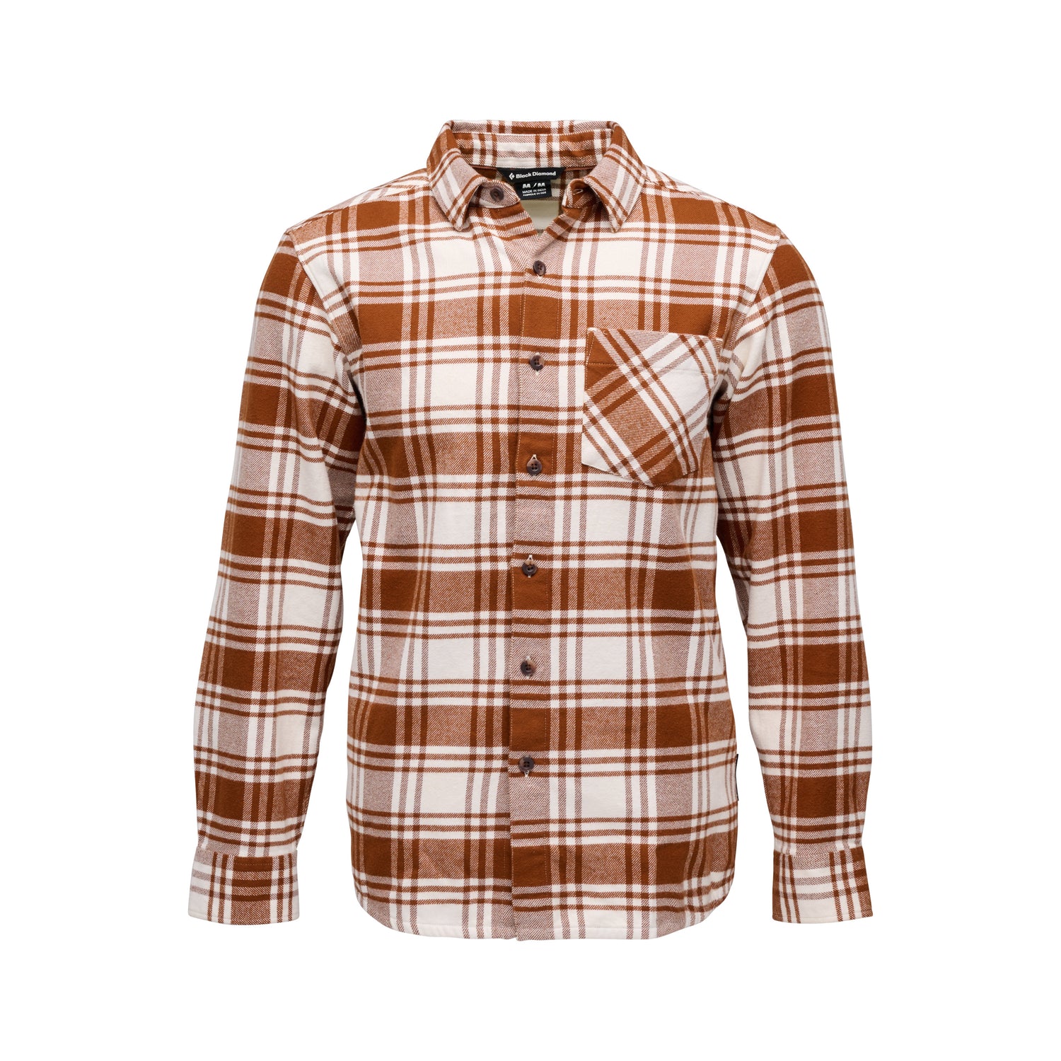 Clay-Off White Plaid