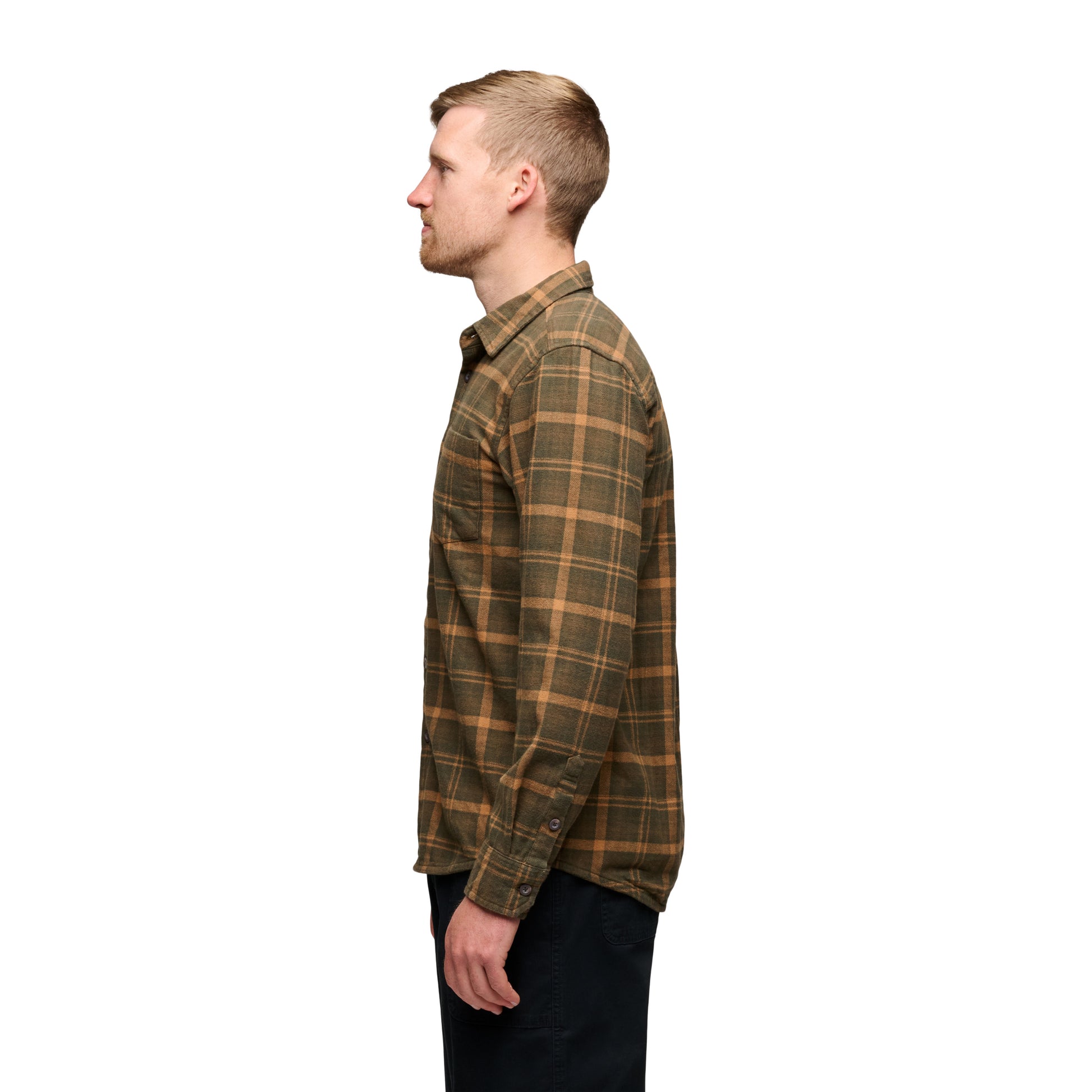 Dark Moss-Rye ~ Model is 6' 0" | Chest 40" | Waist 32" | Size Medium/32 
