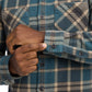 Midnight Blue-Charcoal Plaid 