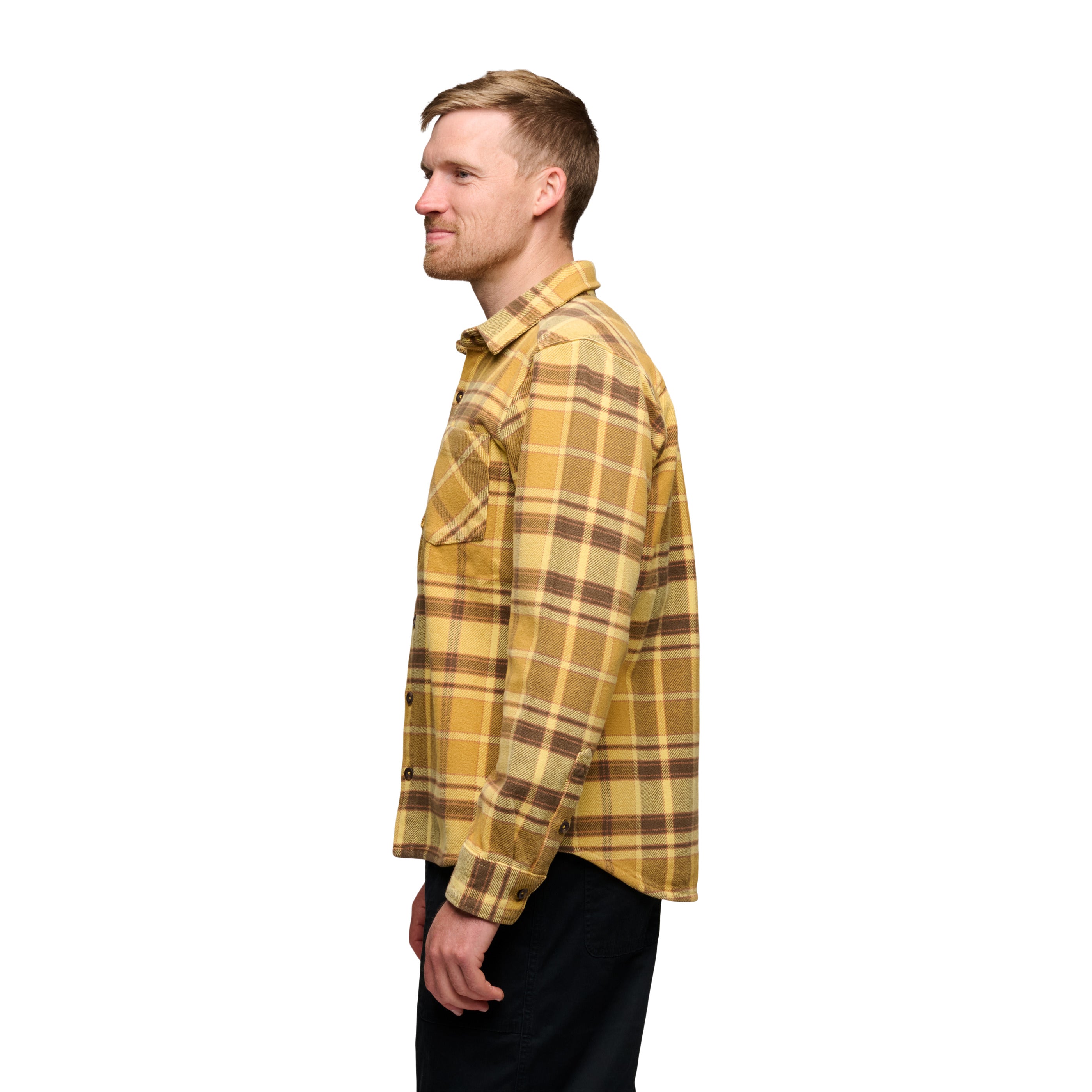 Amber-Aged Iron ~ Model is 6' 0" | Chest 40" | Waist 32" | Size Medium/32 