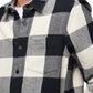 Black-Off White Plaid