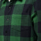 Palm Green-Black Plaid