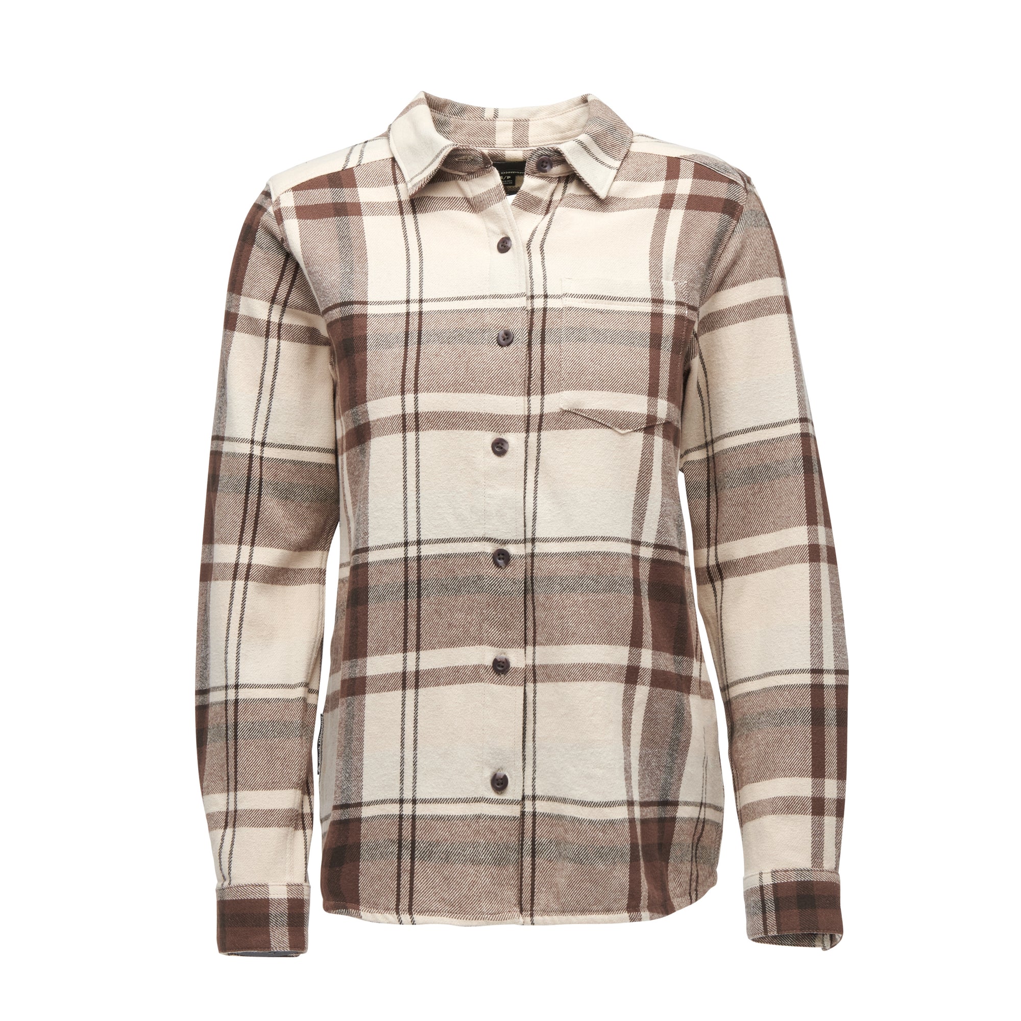 Chalk Pink-Walnut Plaid
