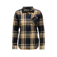 Khaki-Black Plaid 