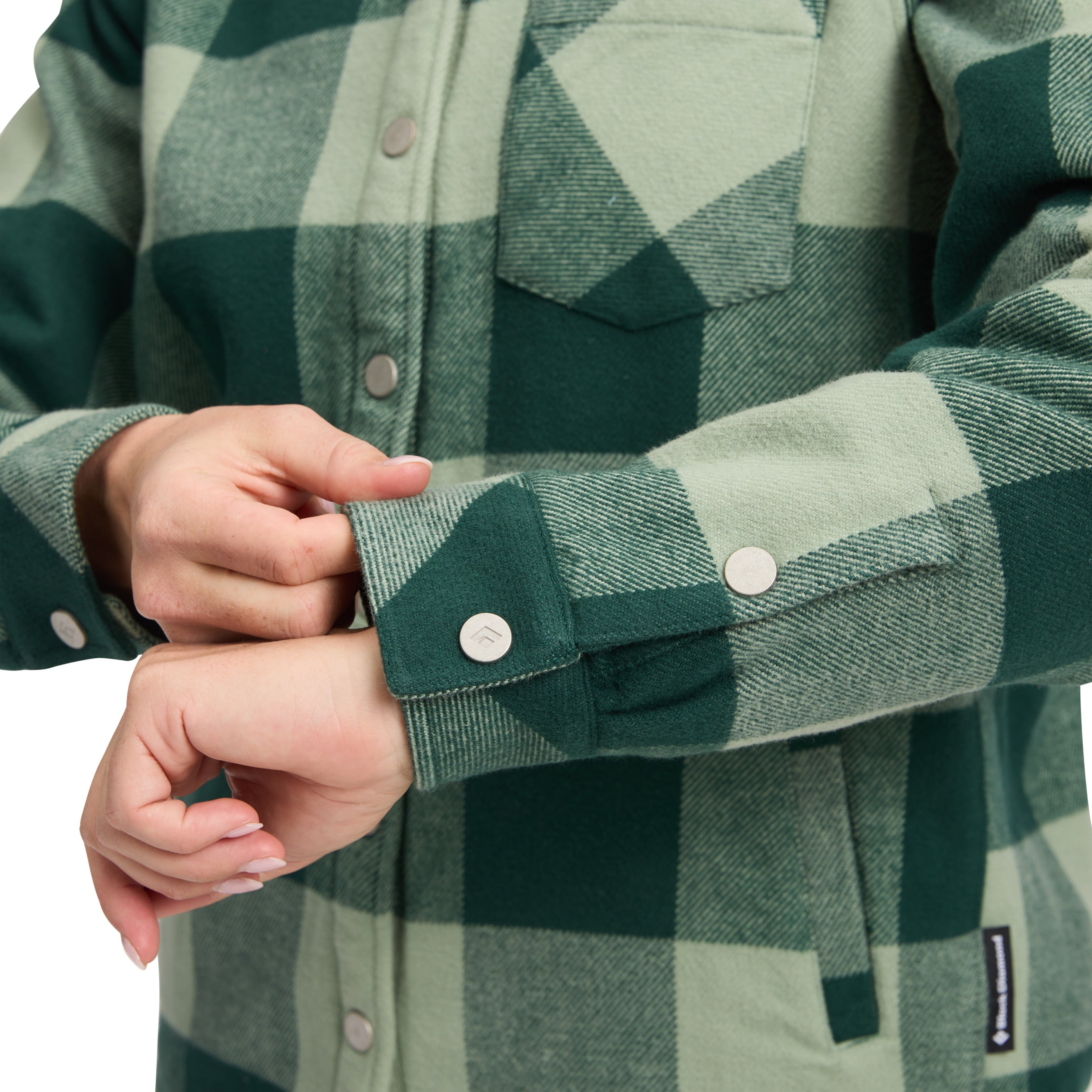 Women's Project Lined Flannel – Black Diamond