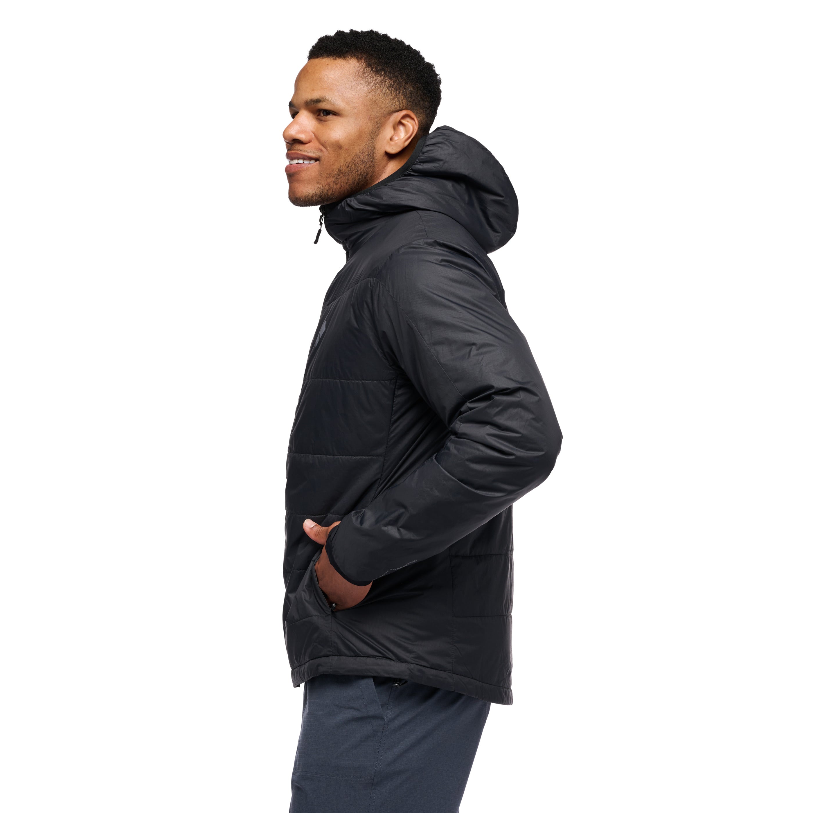 Black ~ Model is 5' 11" | Chest 40" | Waist 33" | Size Medium/32 