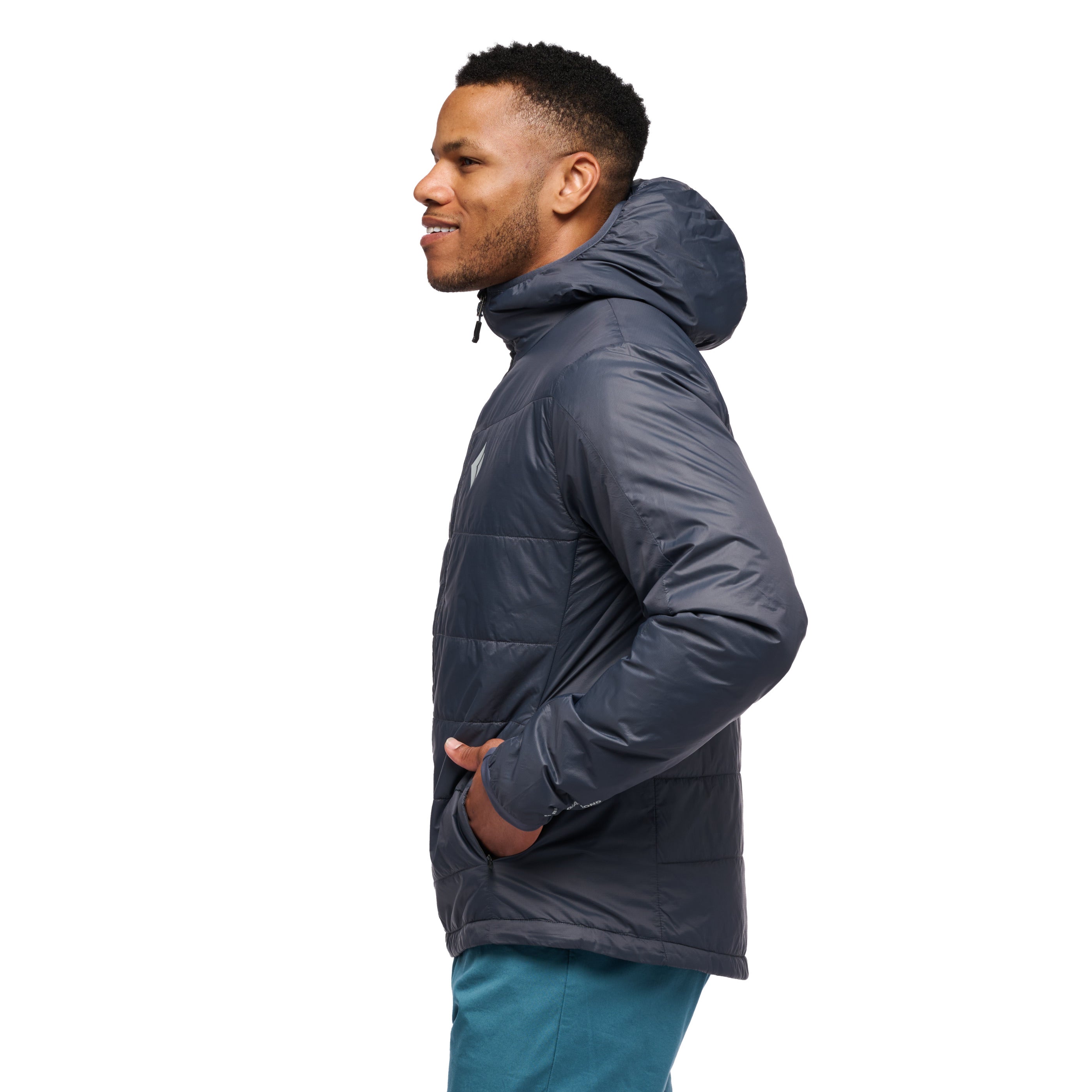 Charcoal ~ Model is 5' 11" | Chest 40" | Waist 33" | Size Medium/32 
