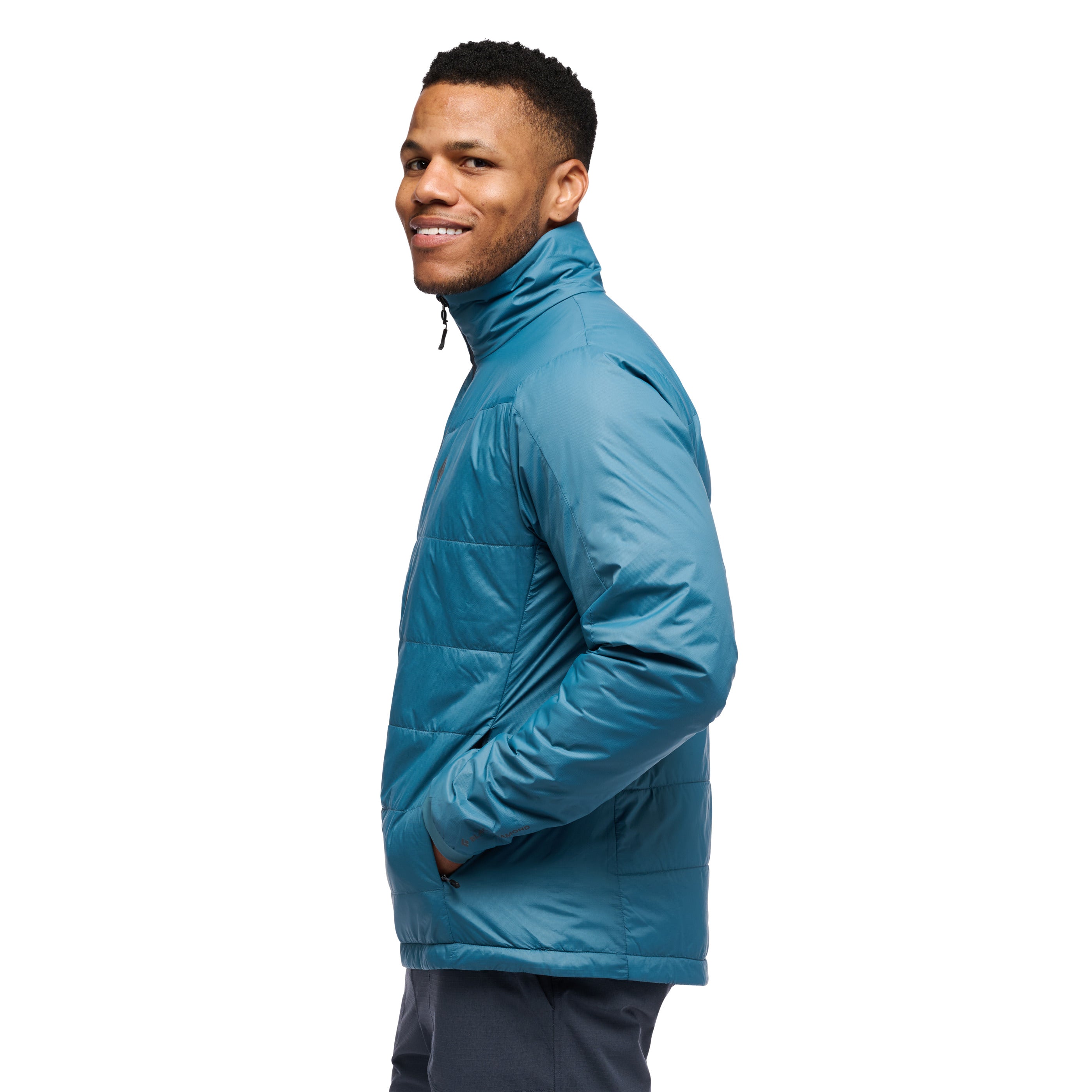 Creek Blue ~ Model is 5' 11" | Chest 40" | Waist 33" | Size Medium/32 