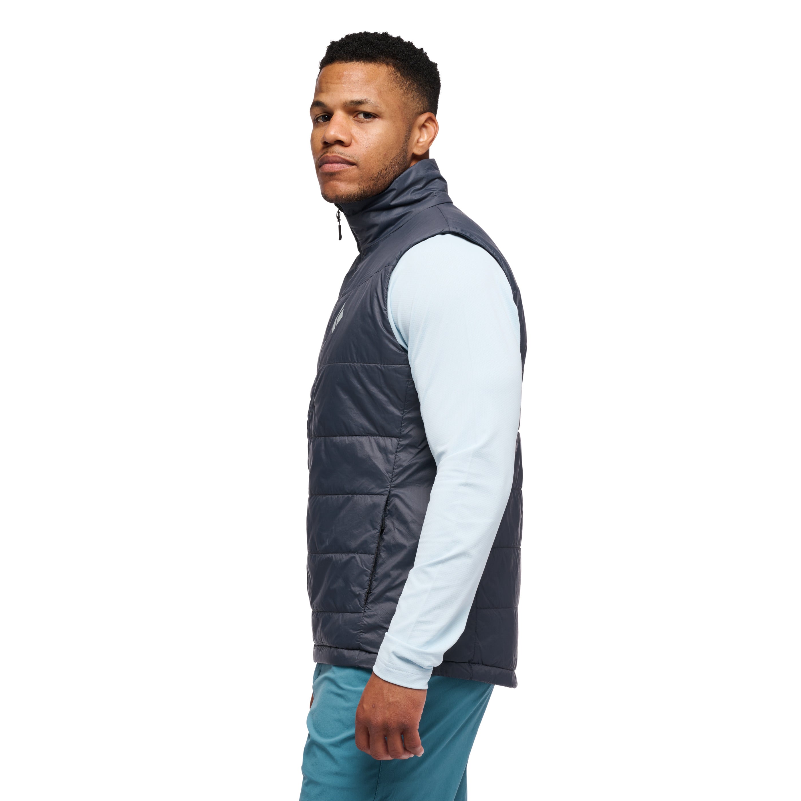 Charcoal ~ Model is 5' 11" | Chest 40" | Waist 33" | Size Medium/32 