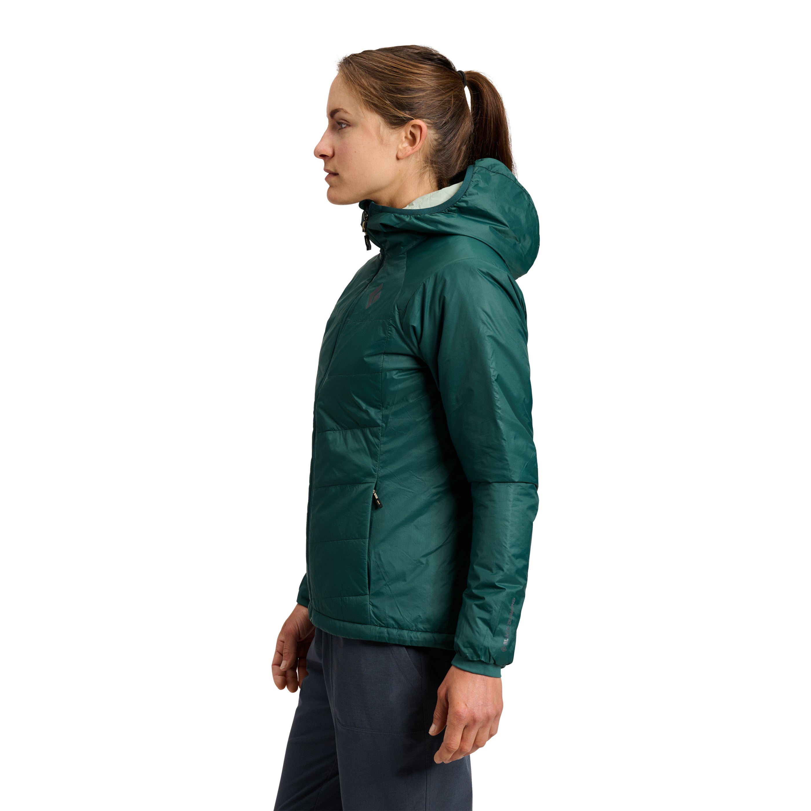 Deep Woods ~ Model is 5' 8" | Chest 34" | Waist 28" | Size Small/6 