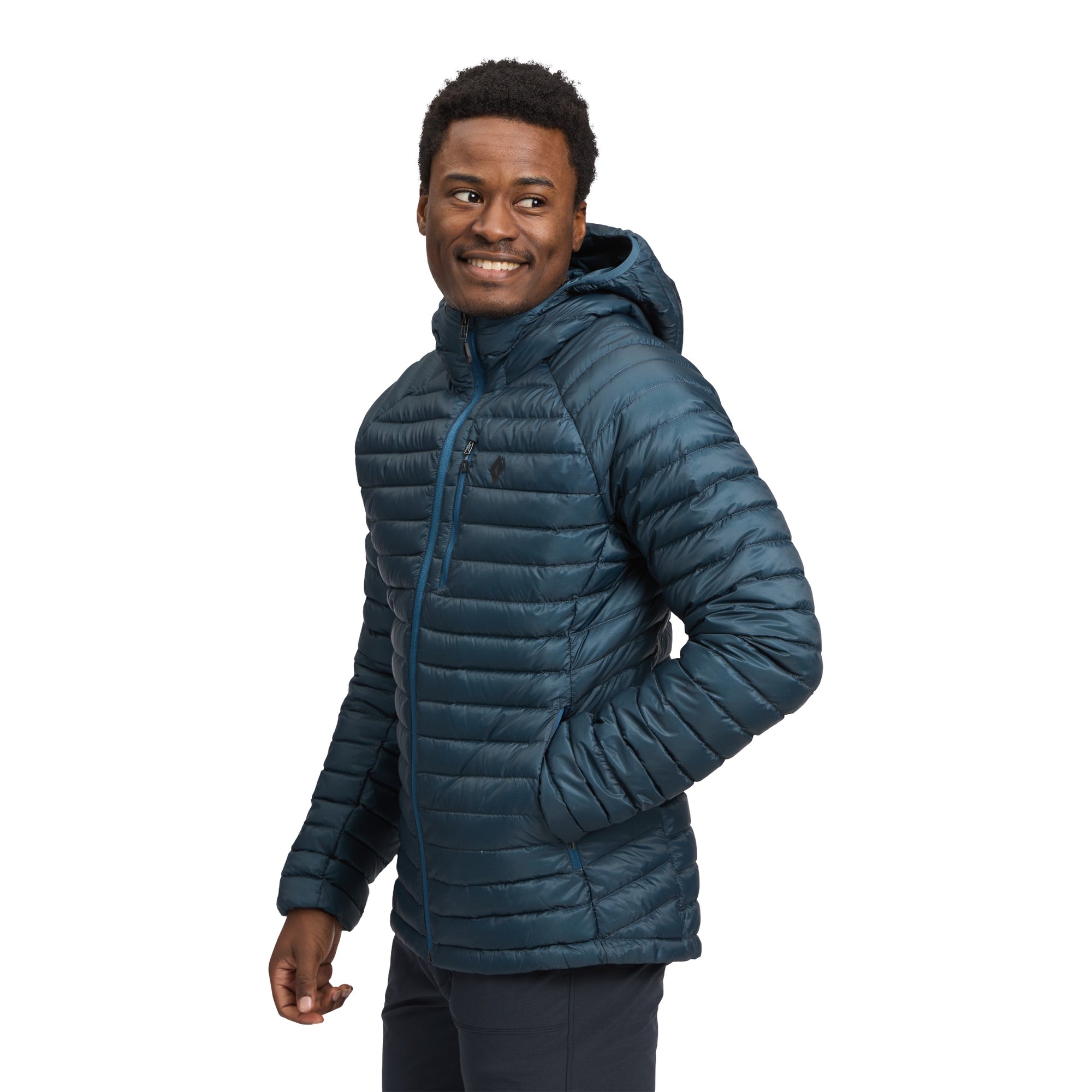 Midnight Blue ~ Model Height 6' 0" | Chest 40" | Waist 32" | Size Medium/32