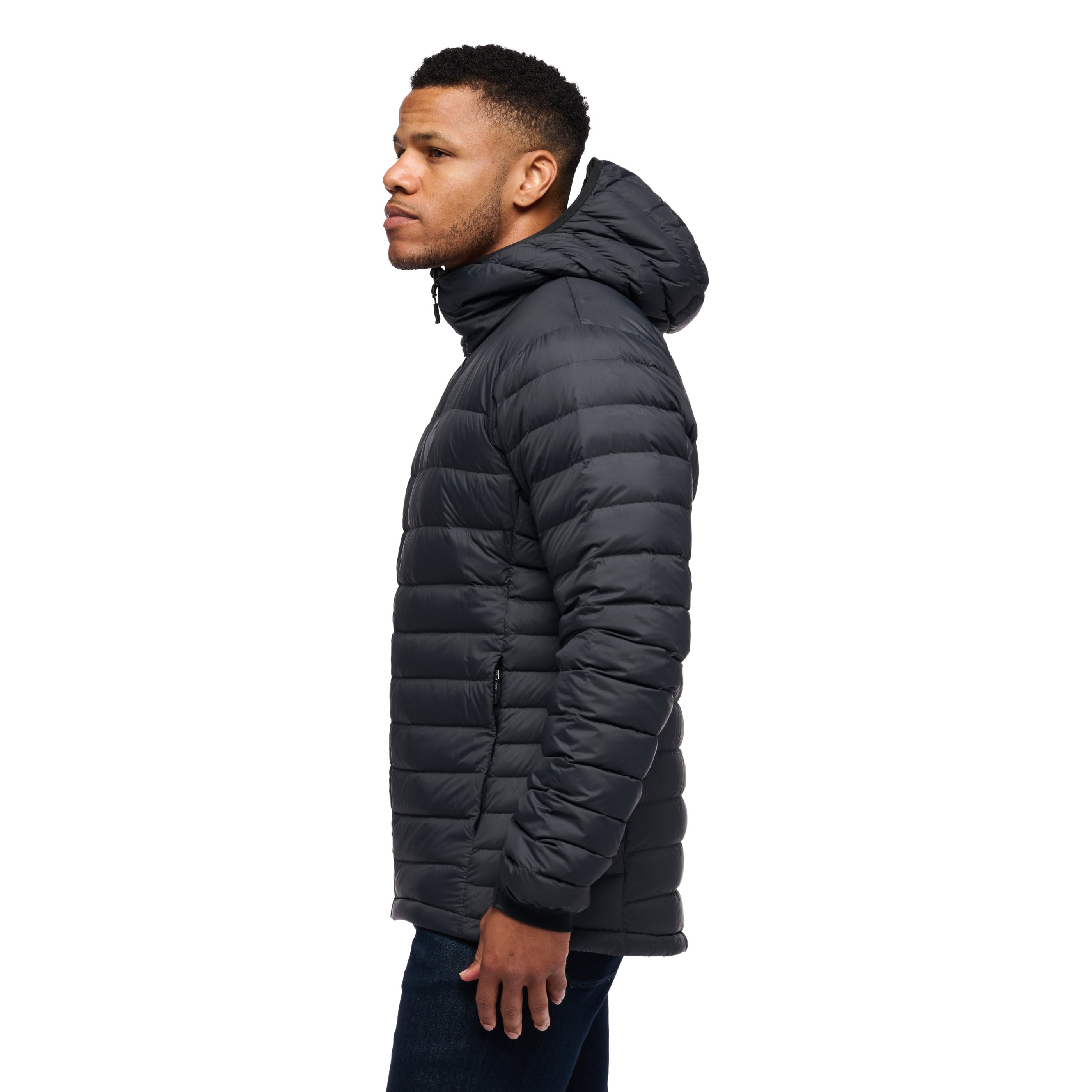 Black ~ Model is 5' 11" | Chest 40" | Waist 33" | Size Medium/32 