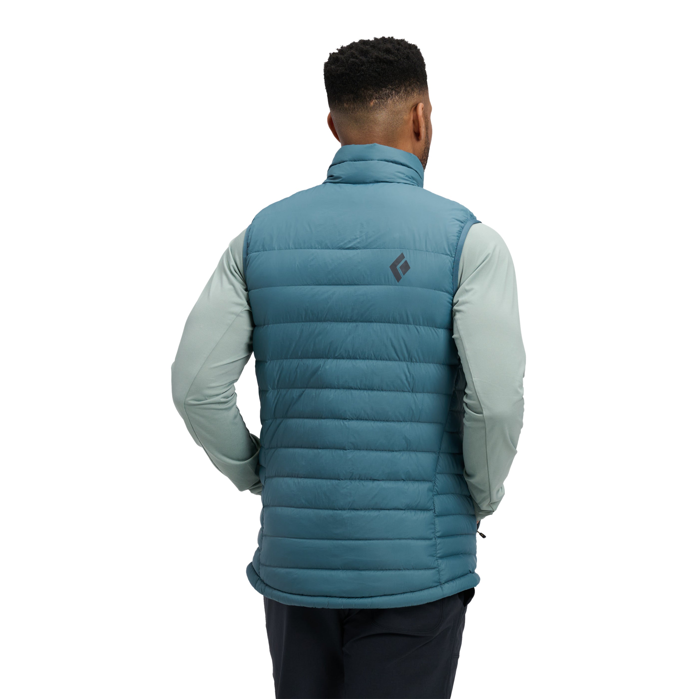 Creek Blue ~ Model is 5' 11" | Chest 40" | Waist 33" | Size Medium/32 