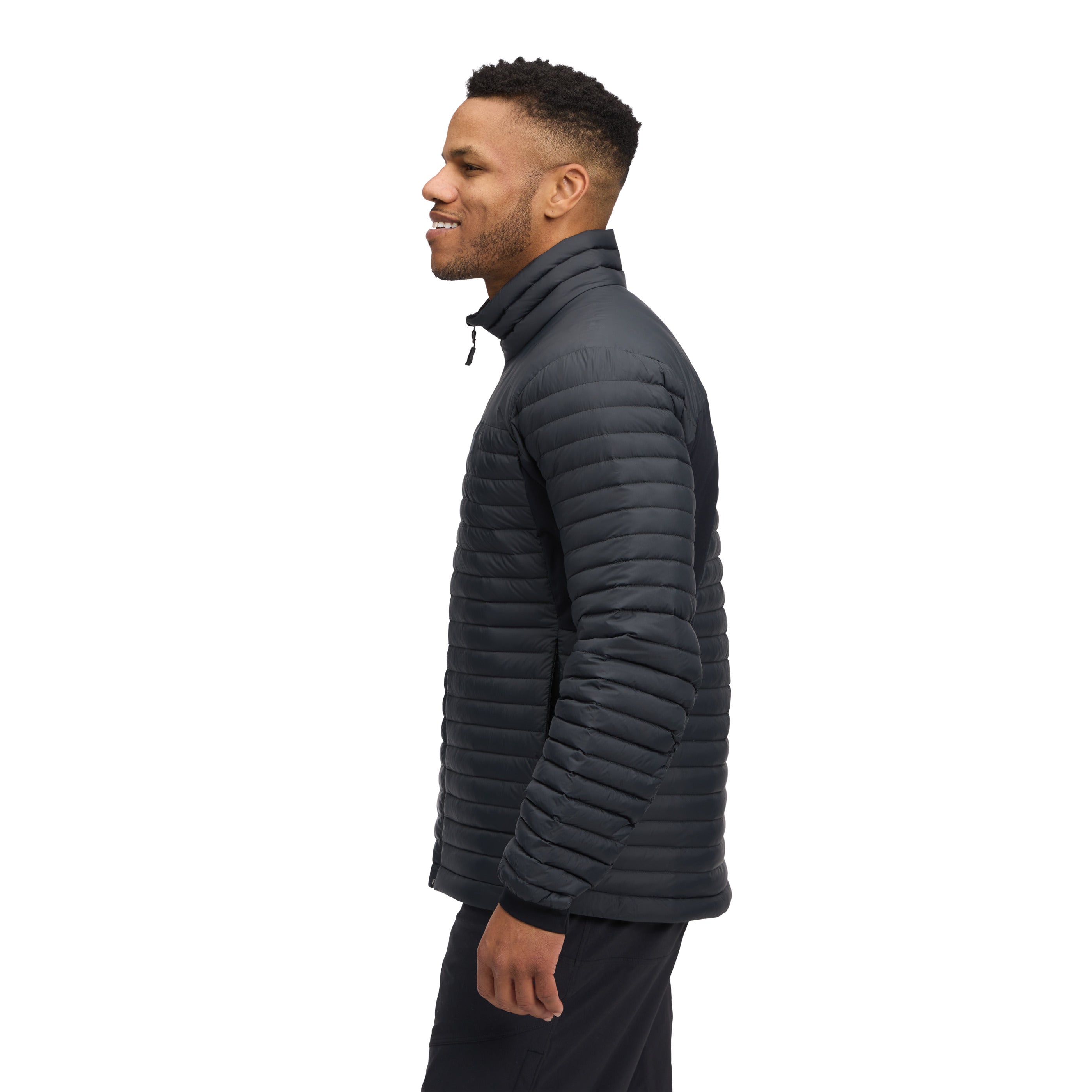 Black ~ Model is 5' 11" | Chest 40" | Waist 33" | Size Medium/32 