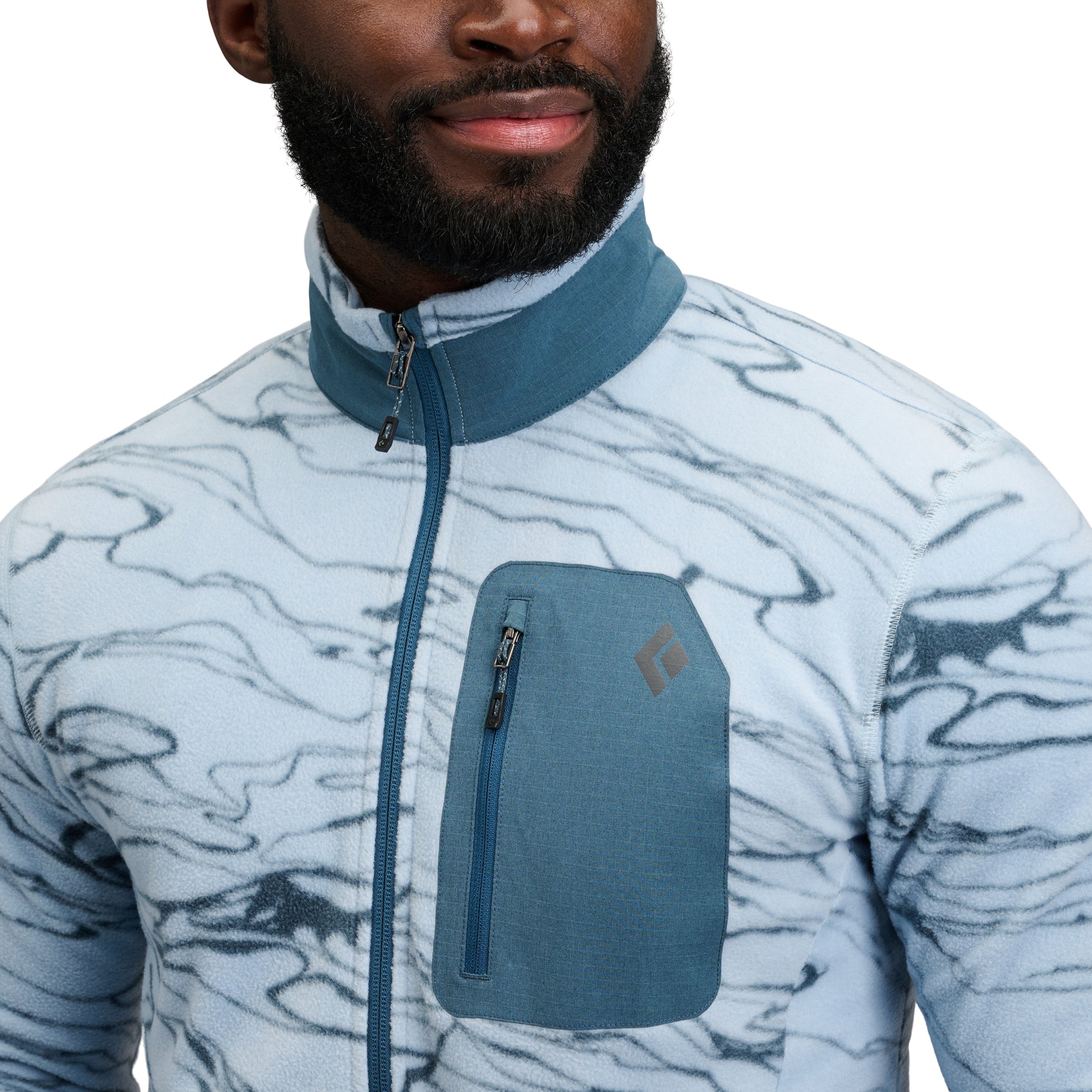 Relief-Fog Blue-Midnight Blue