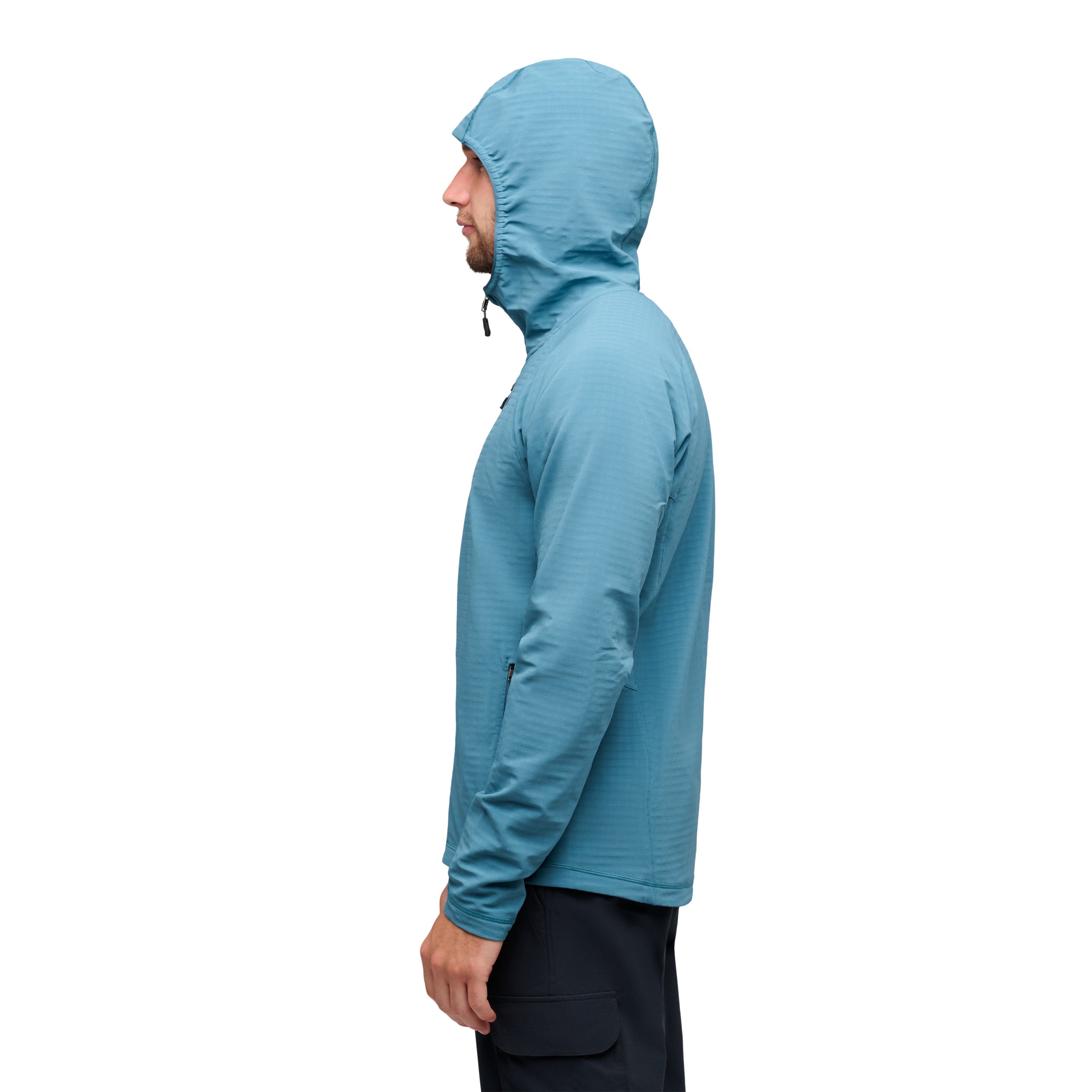 Creek Blue ~ Model is 5' 11" | Chest 40.5" | Waist 32" | Size Medium/32 