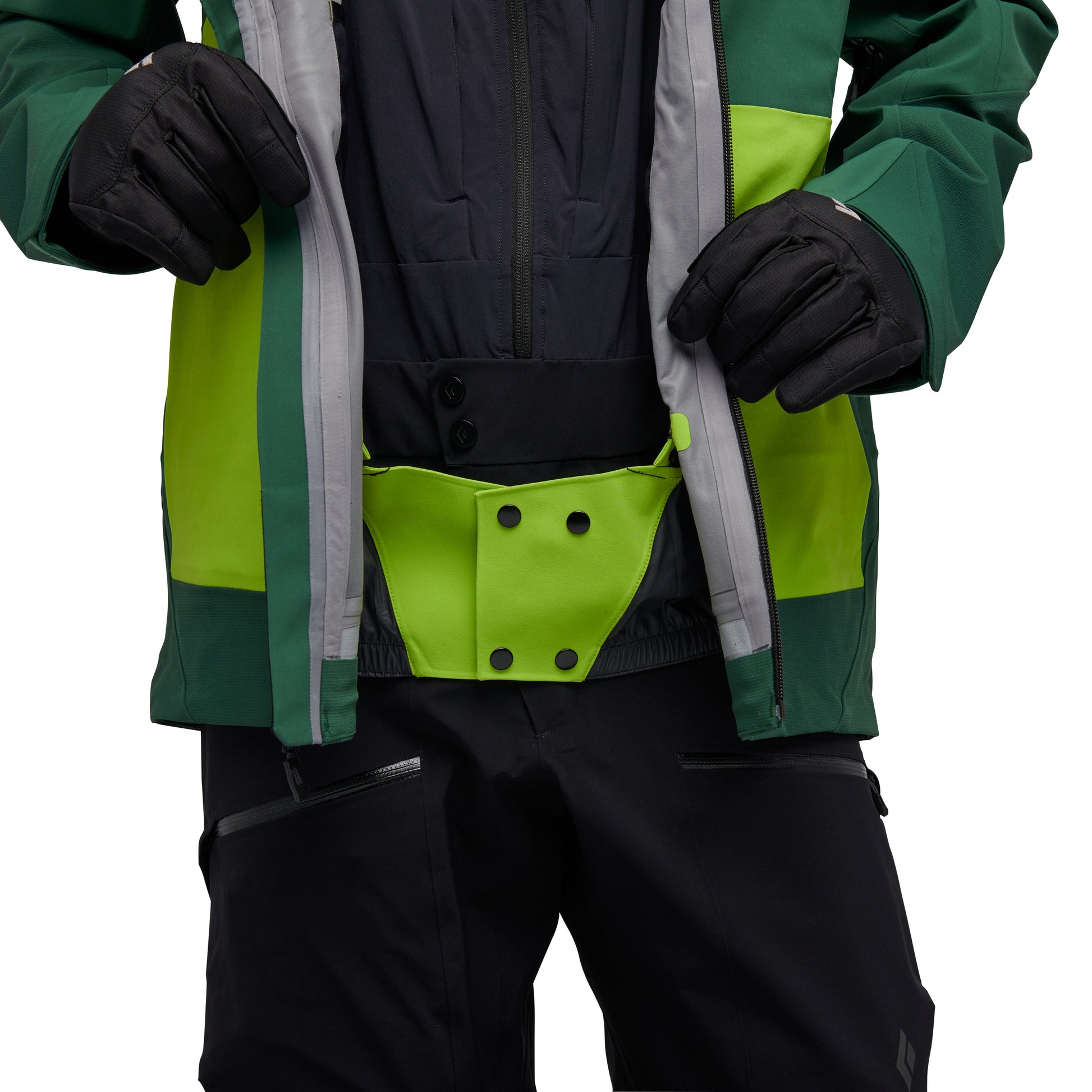 Mountain Forest-Lime Green