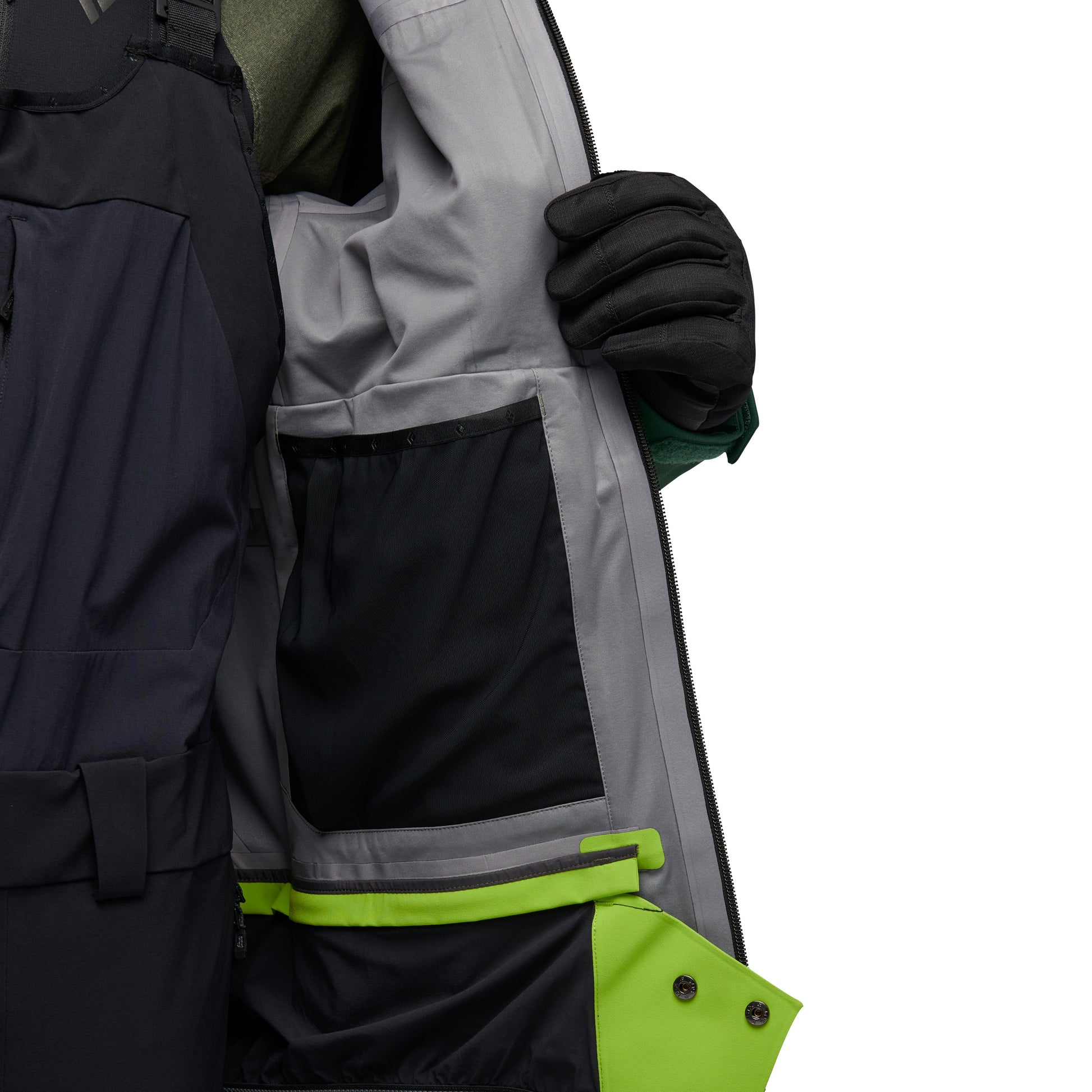 Mountain Forest-Lime Green