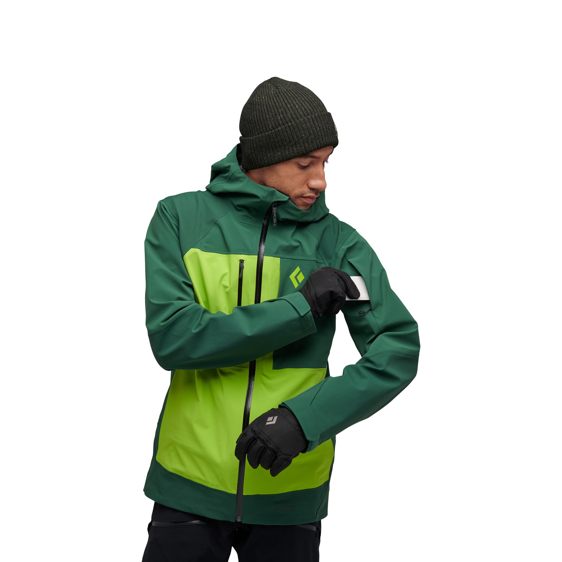 Mountain Forest-Lime Green