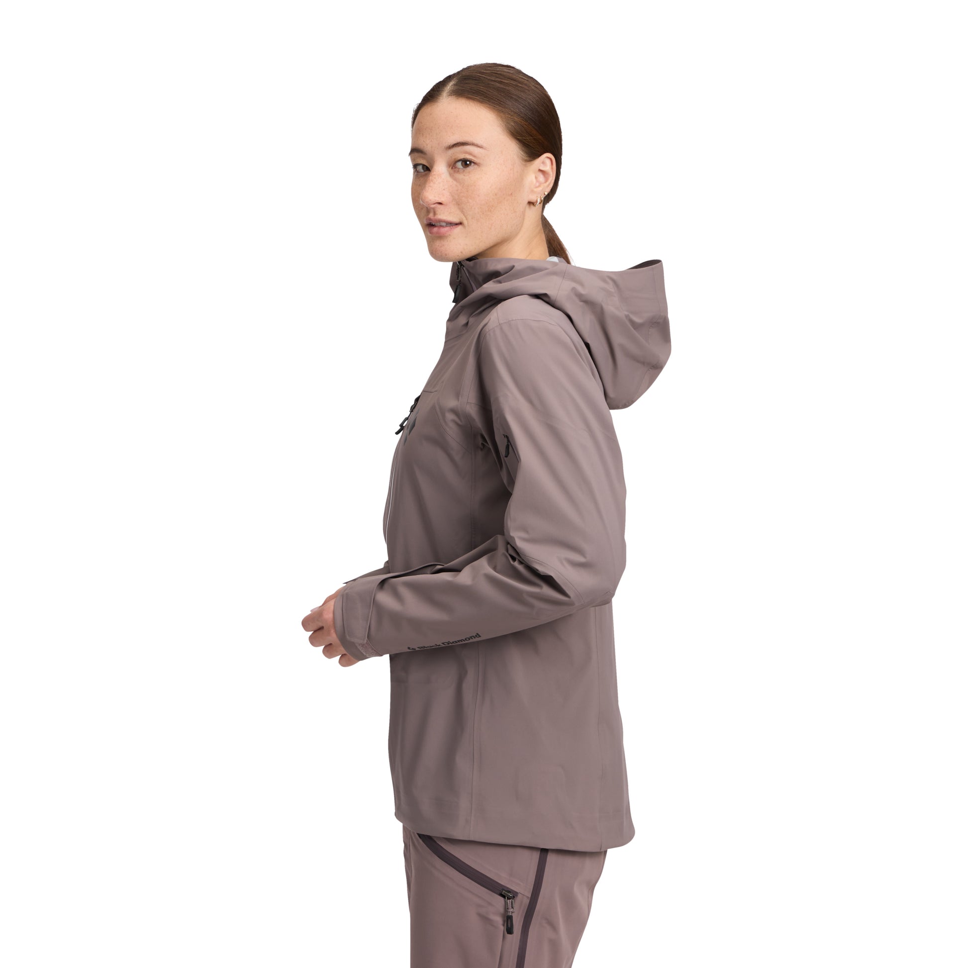 Dark Mauve ~ Model is 5' 7" | Chest 36" | Waist 27" | Size Small/6 