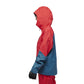 Coral Red-Creek Blue ~ Model is 5' 7" | Chest 33" | Waist 25" | Size Small/6 
