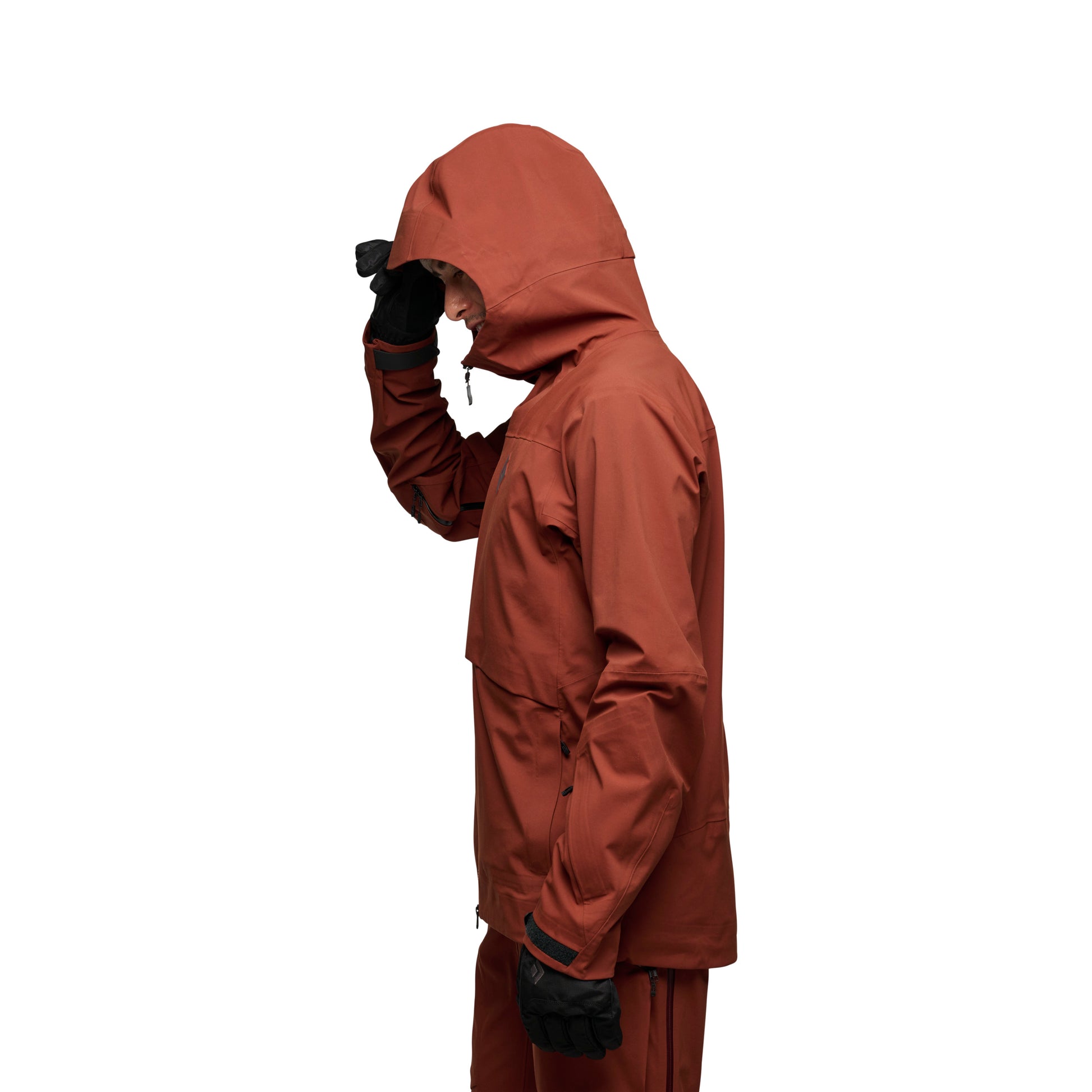 Iron Red ~ Model is 6' 0" | Chest 40" | Waist 32" | Size Medium/32 