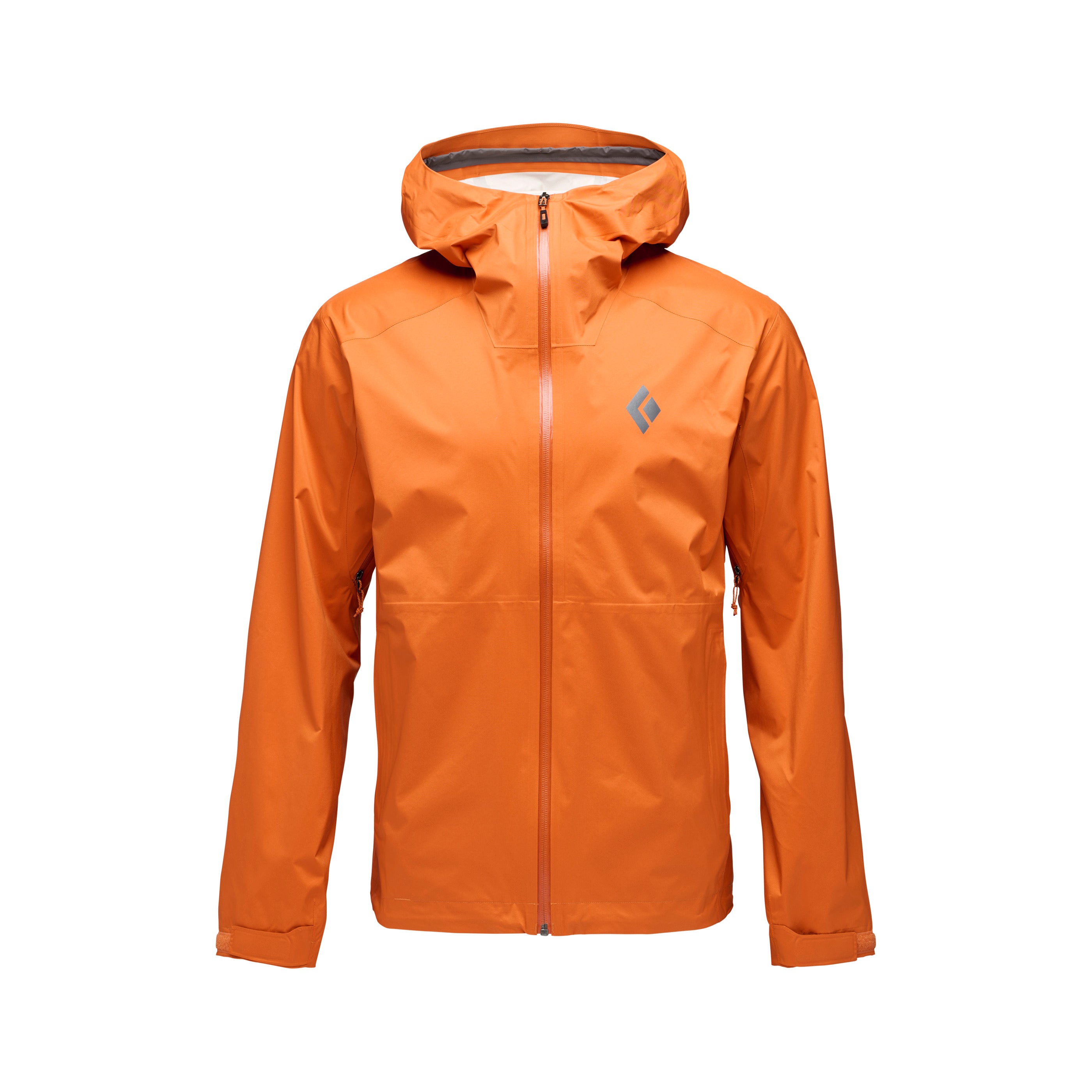 black diamond rain gear Black Diamond Men's Fineline Stretch Shell Jacket Orange XS